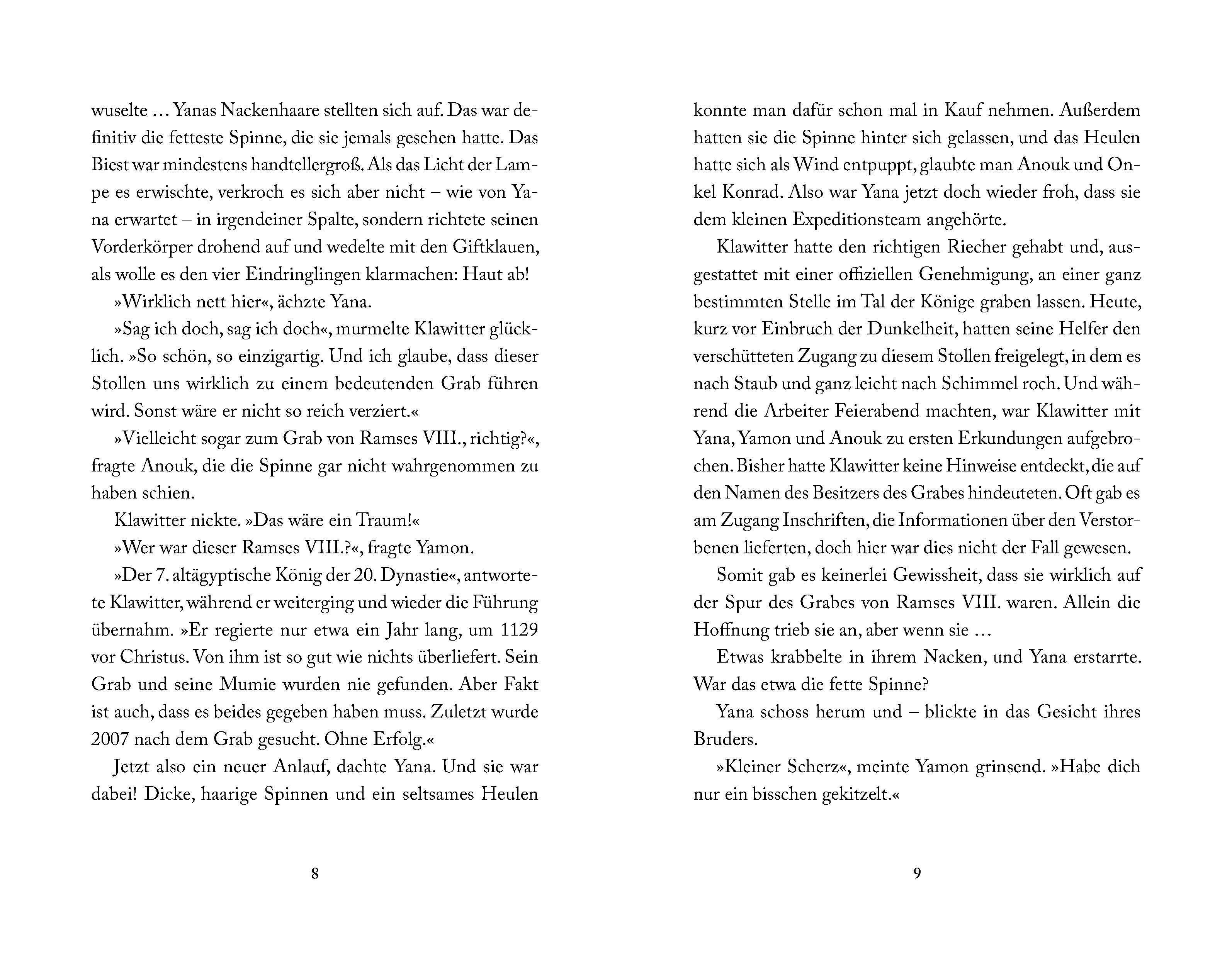 Beispielinhalt (Bild) Im Zeichen der Kobra