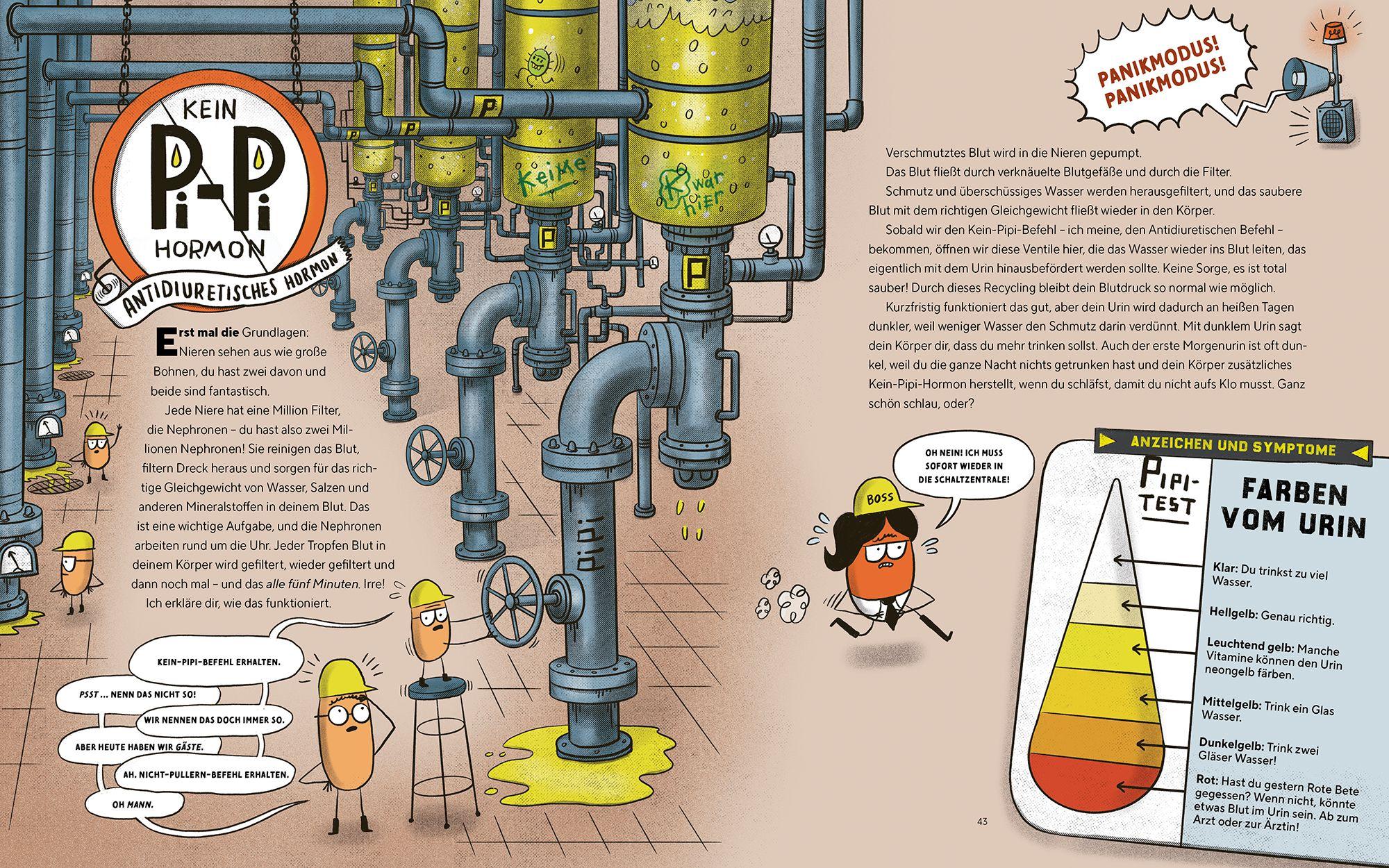 Beispielinhalt (Bild) Die Drüsenfabrik