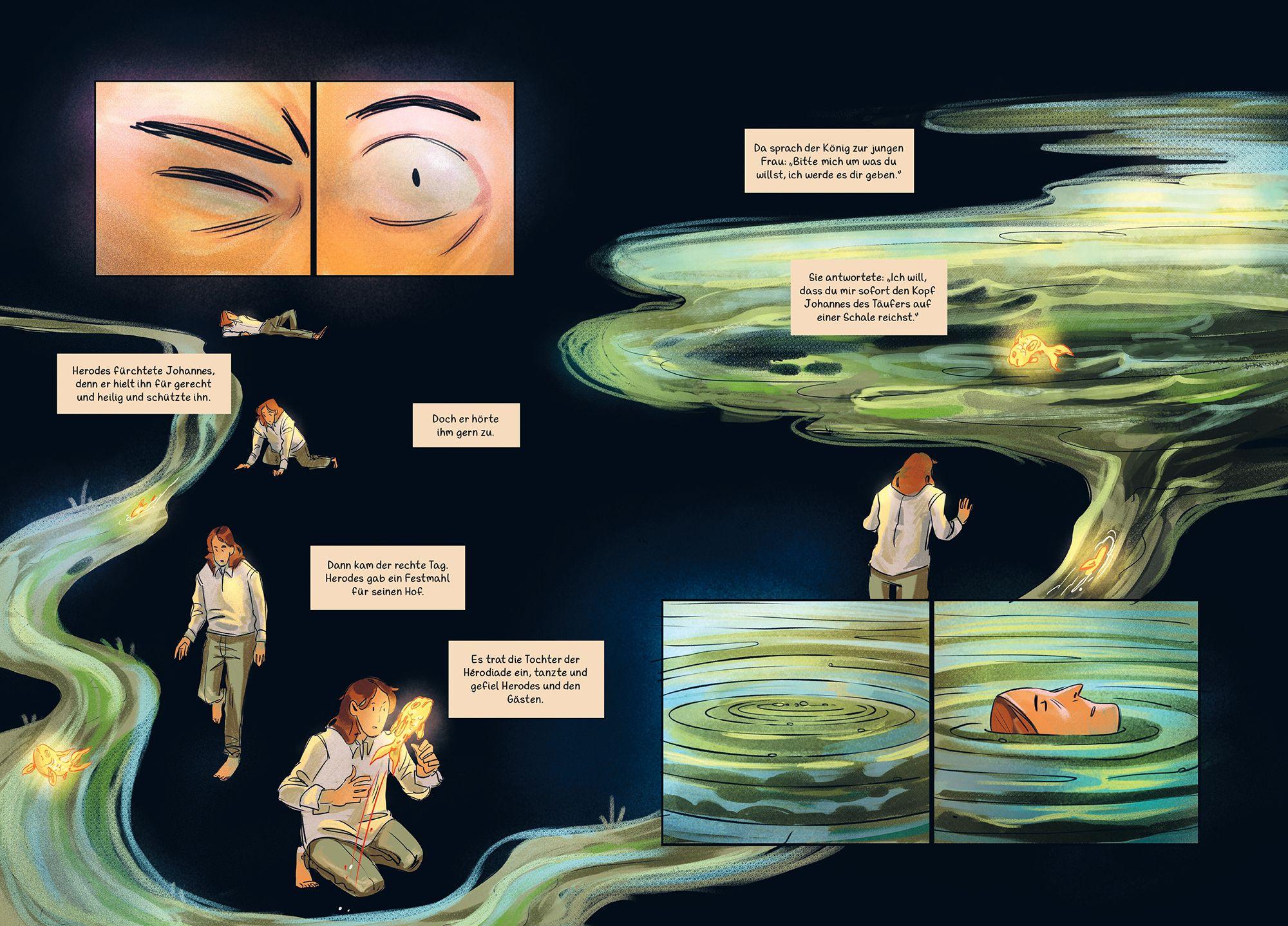 Beispielinhalt (Bild) Oscar Wilde - die Comic-Biografie