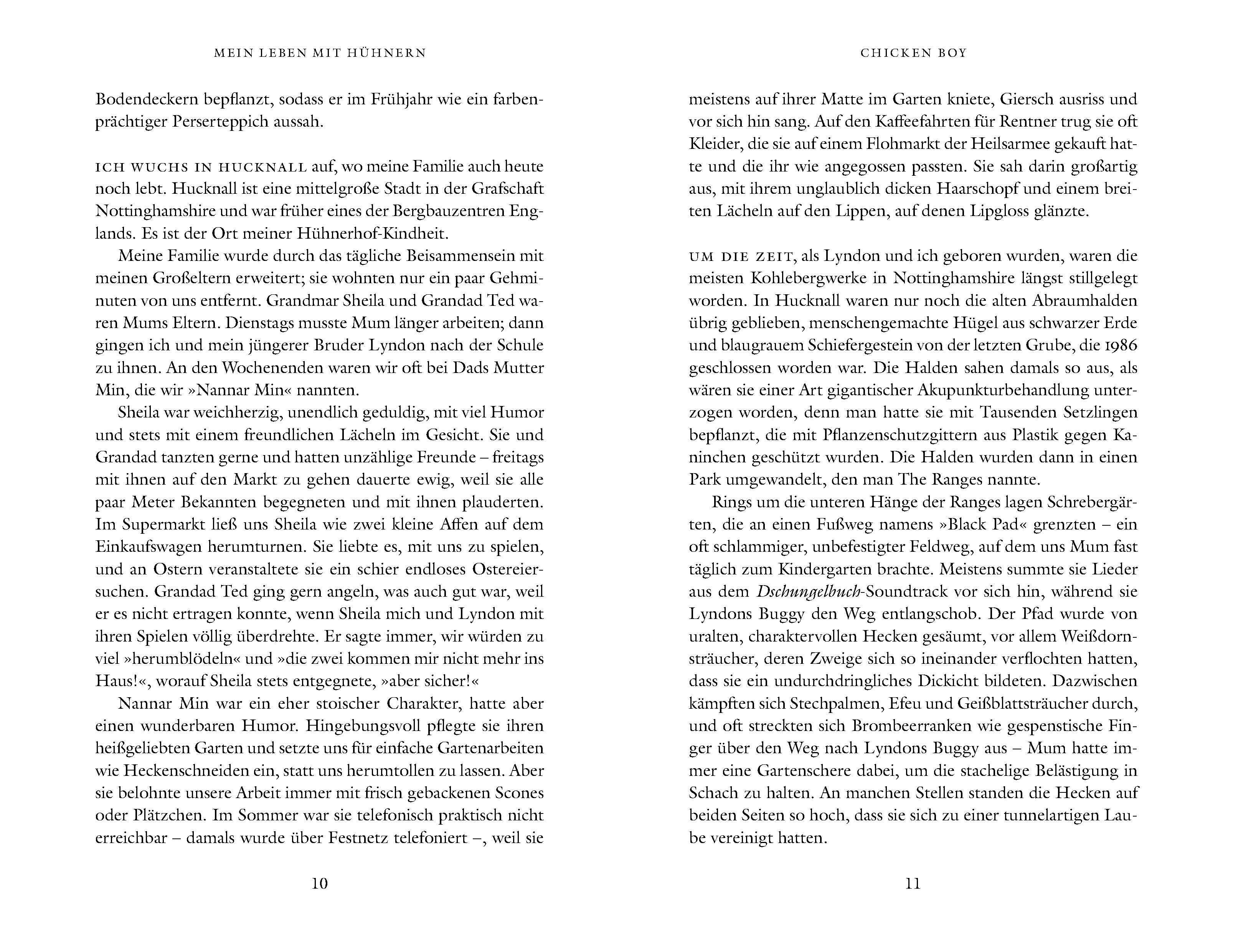 Beispielinhalt (Bild) Mein Leben mit Hühnern