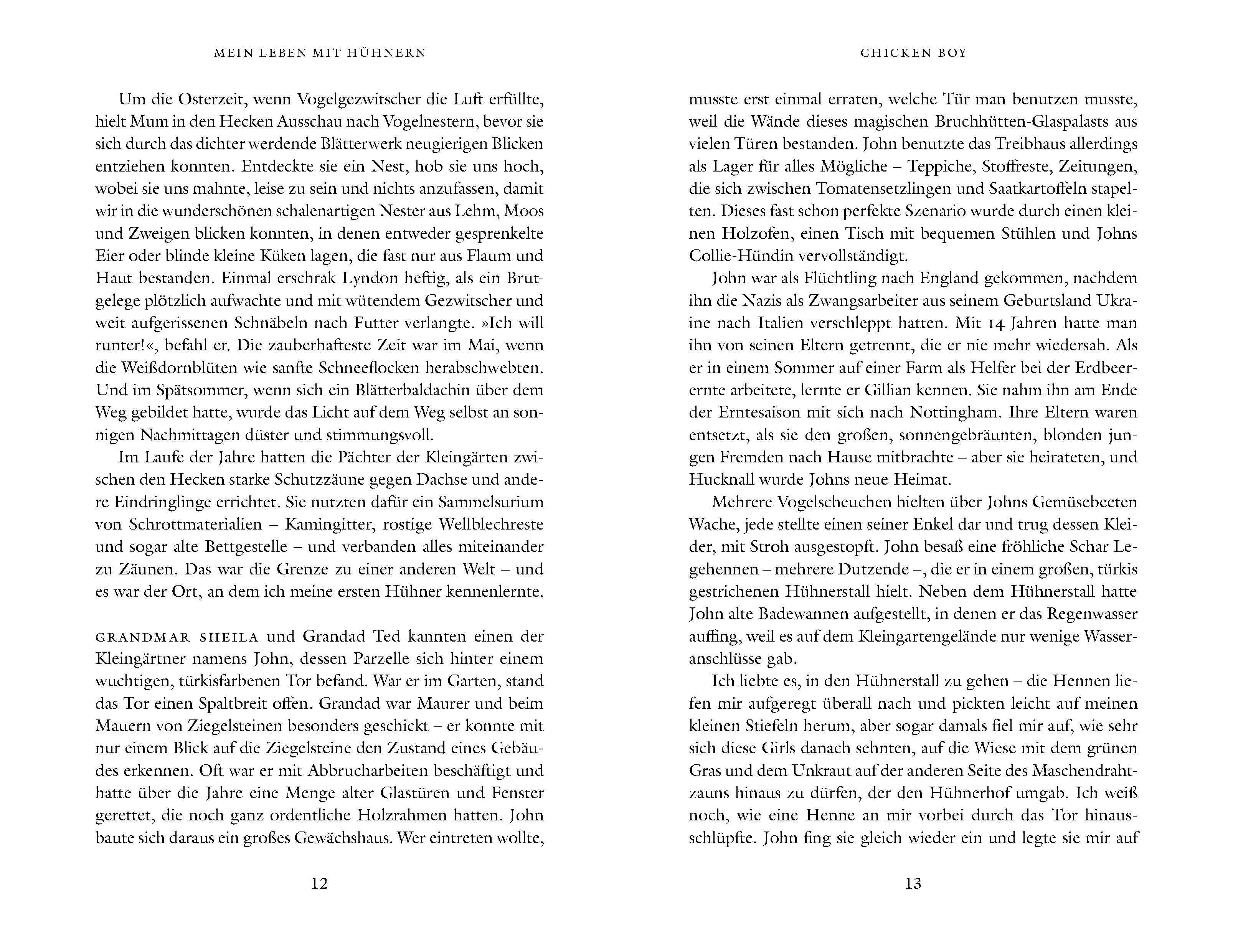 Beispielinhalt (Bild) Mein Leben mit Hühnern