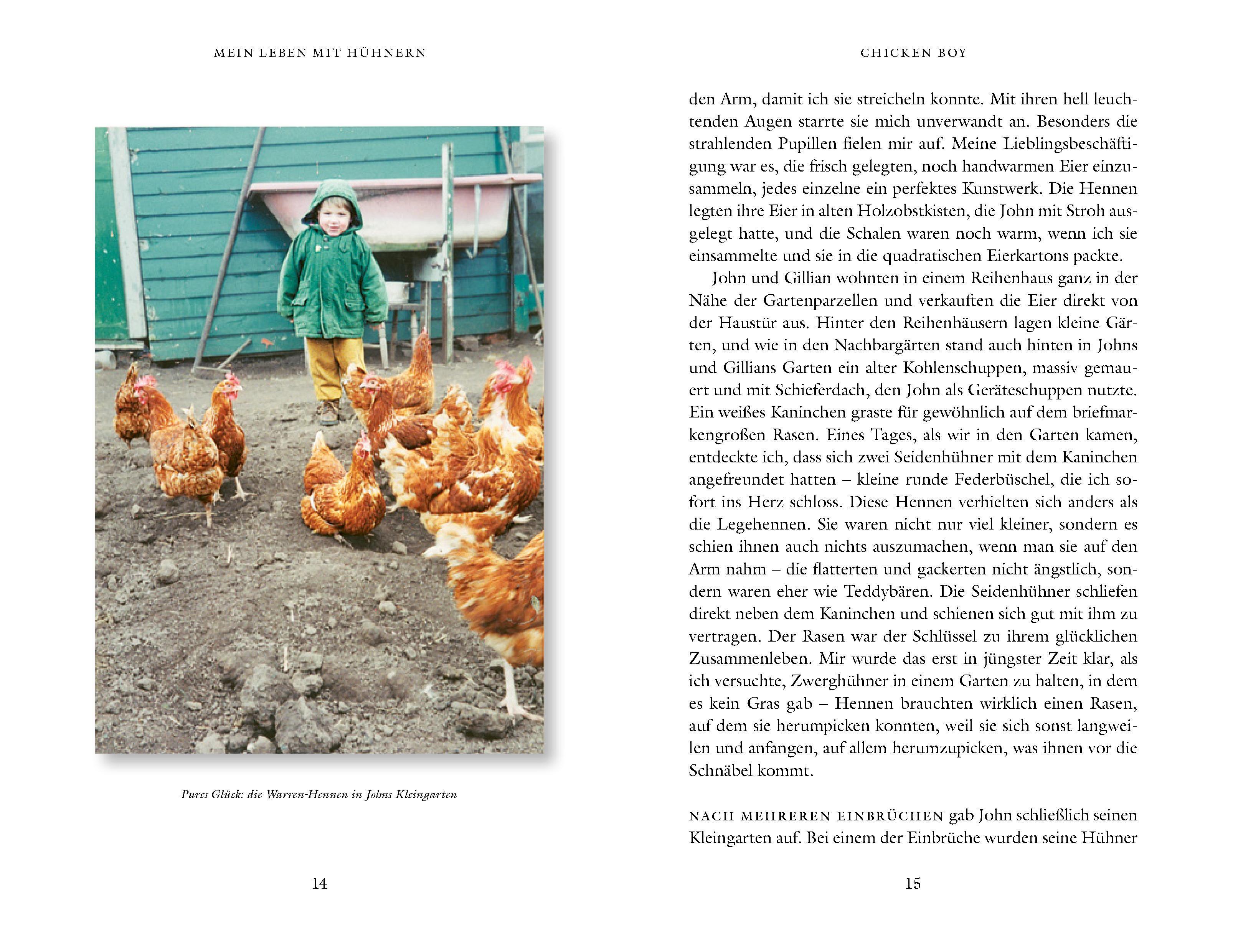 Beispielinhalt (Bild) Mein Leben mit Hühnern
