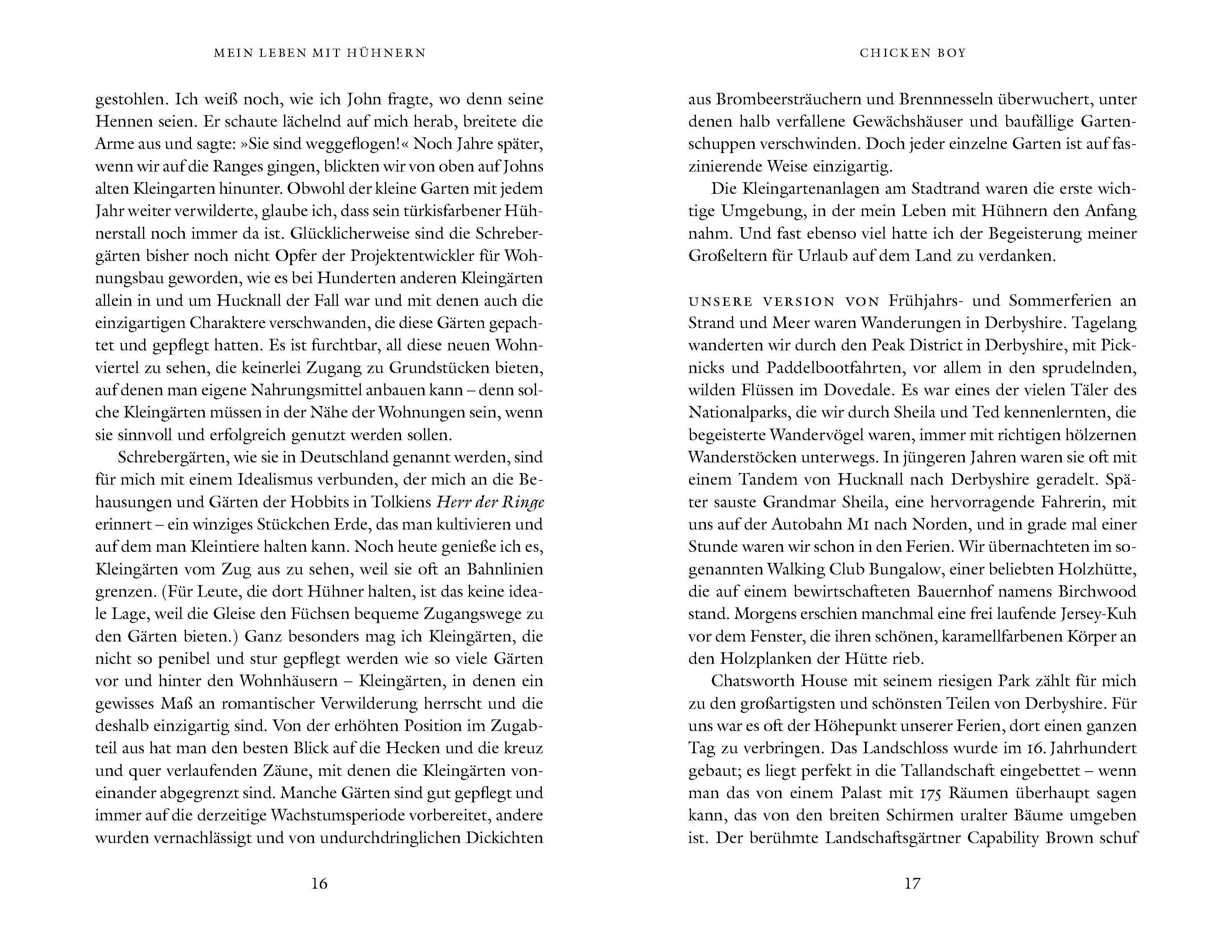 Beispielinhalt (Bild) Mein Leben mit Hühnern