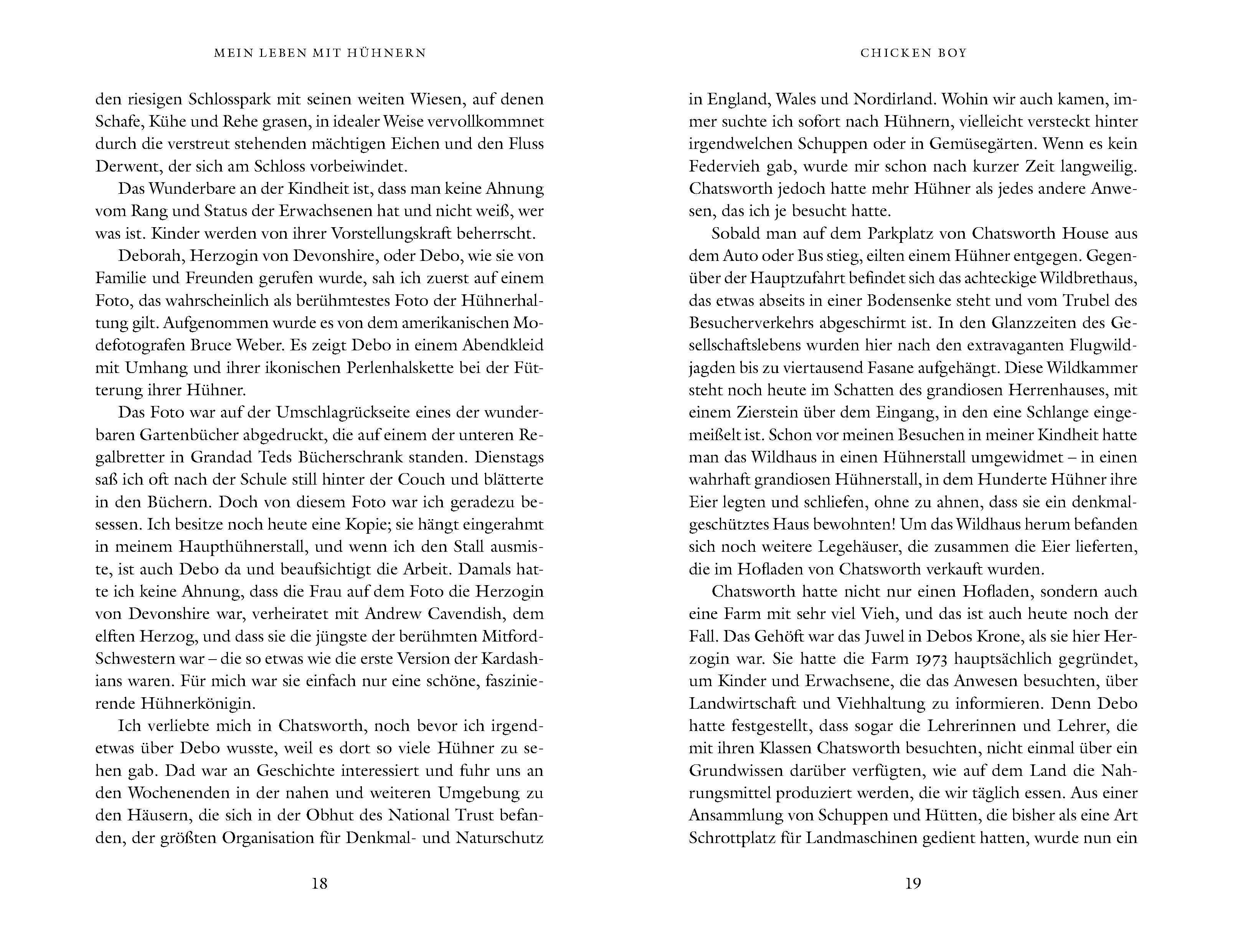 Beispielinhalt (Bild) Mein Leben mit Hühnern