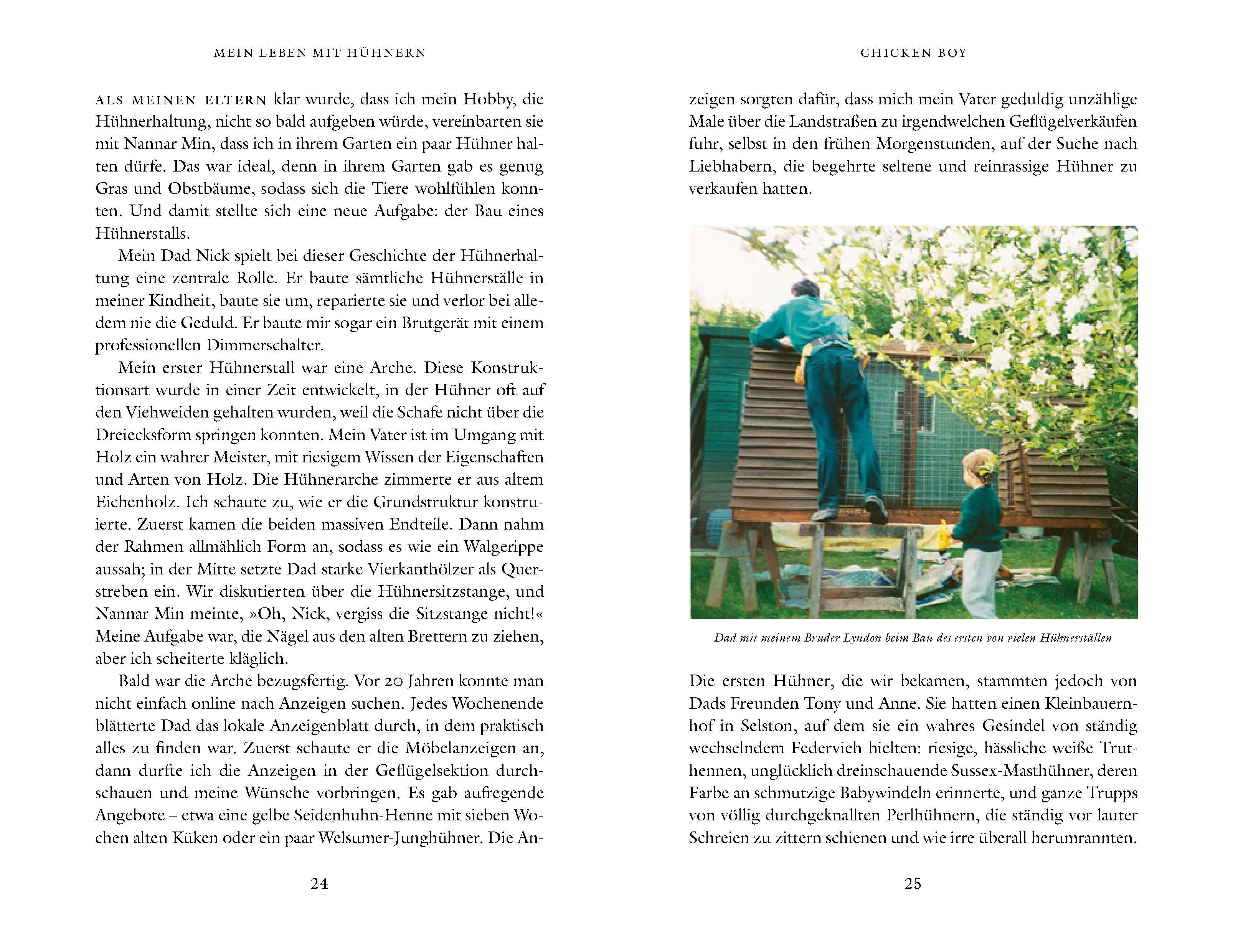 Beispielinhalt (Bild) Mein Leben mit Hühnern