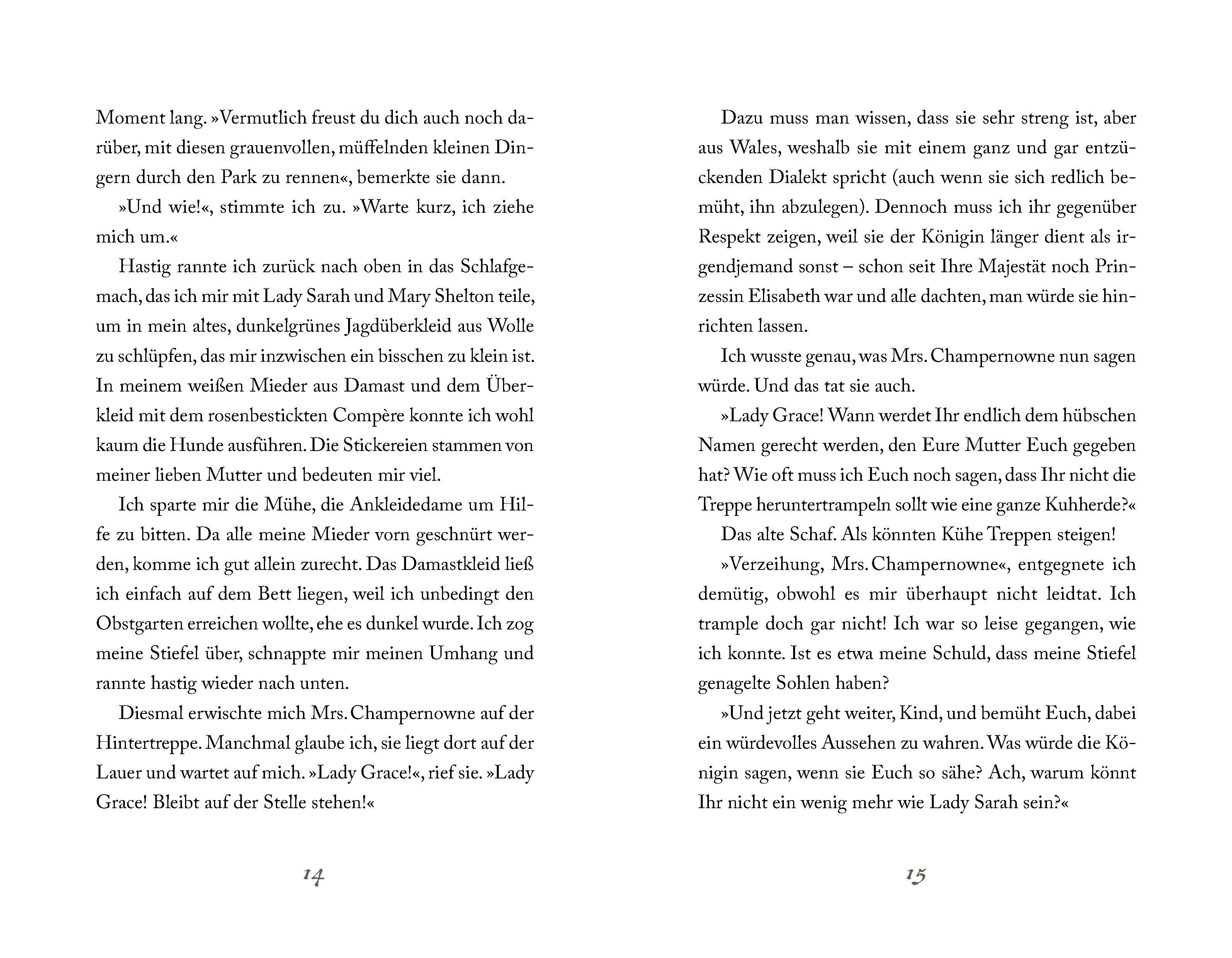 Beispielinhalt (Bild) Lady Grace Mysteries