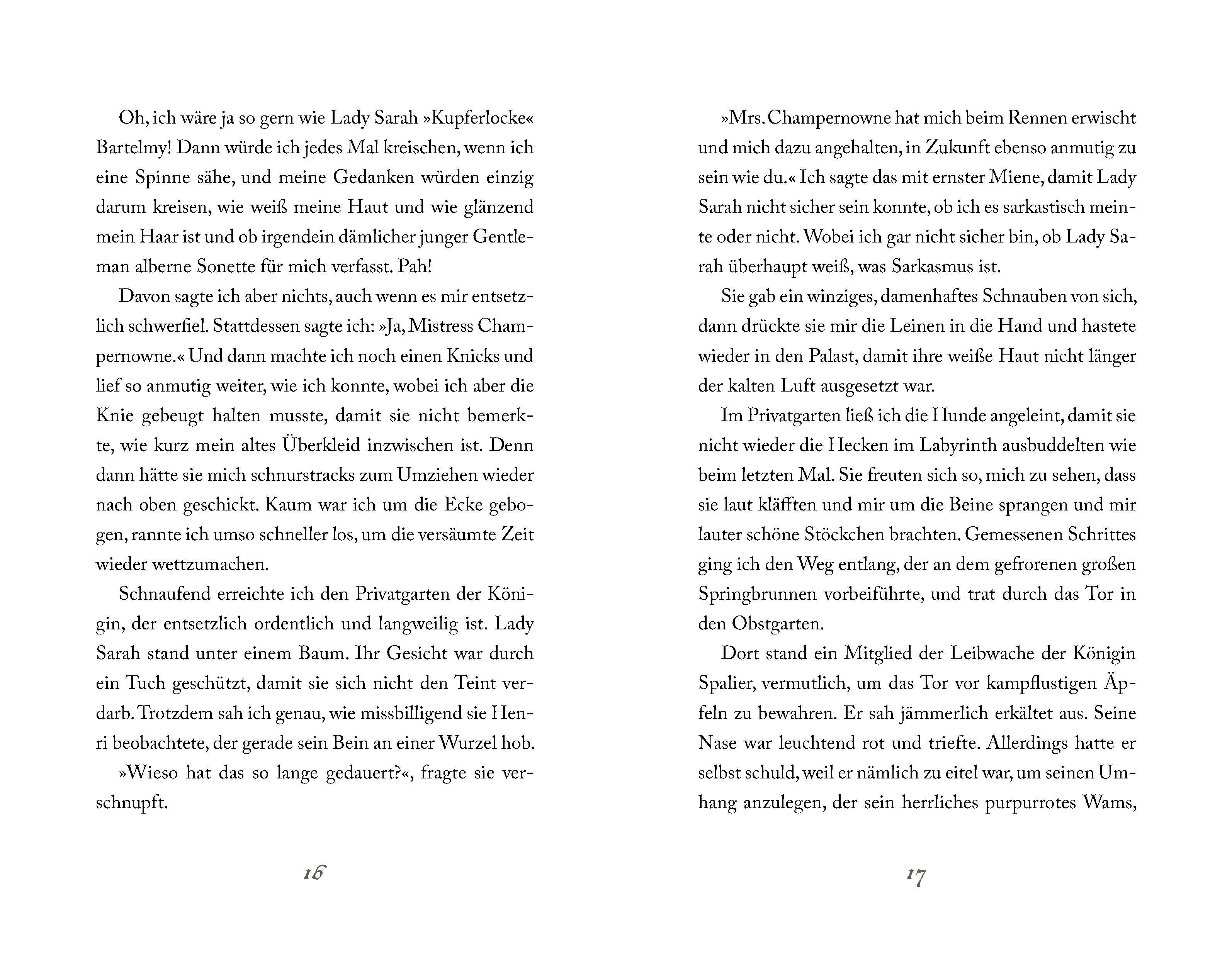 Beispielinhalt (Bild) Lady Grace Mysteries