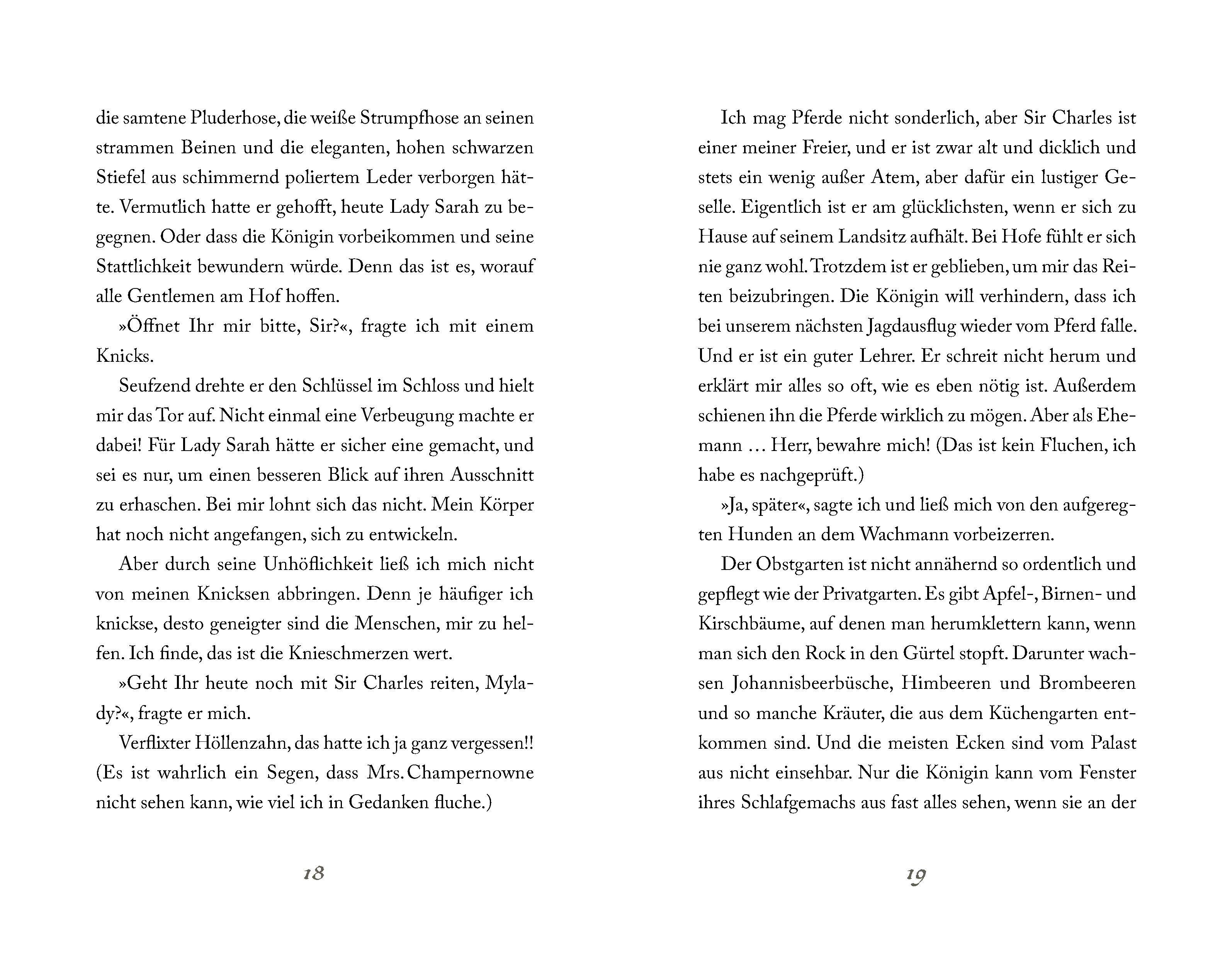 Beispielinhalt (Bild) Lady Grace Mysteries