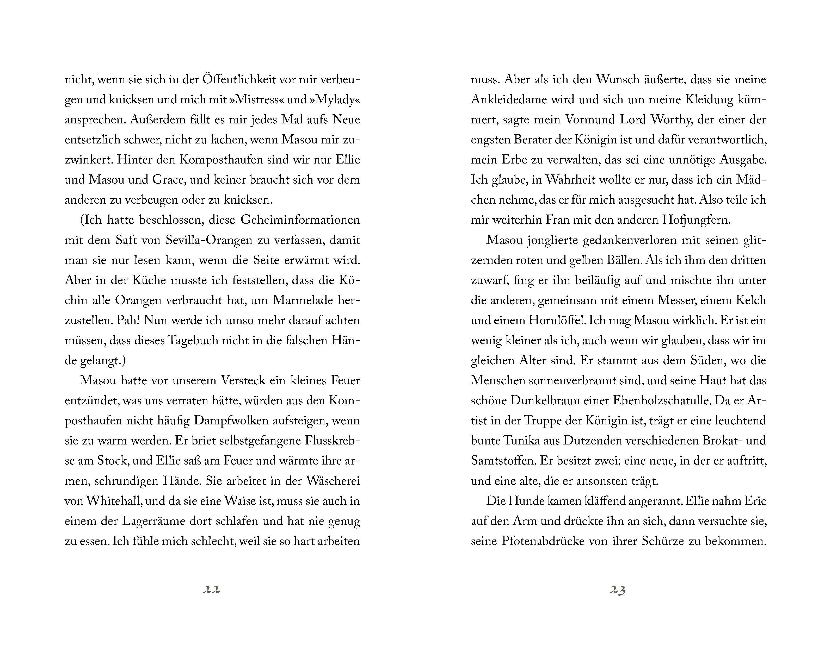 Beispielinhalt (Bild) Lady Grace Mysteries