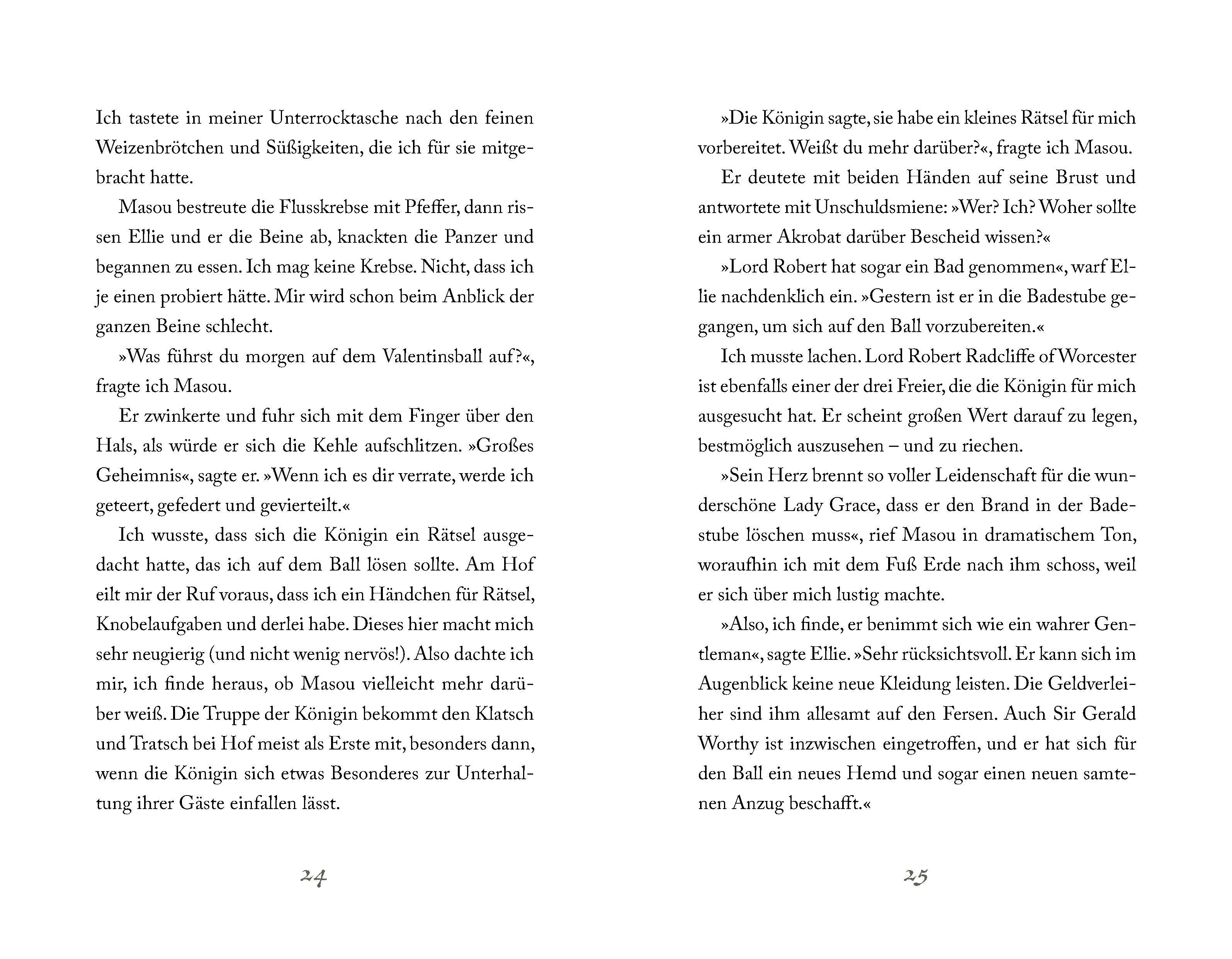 Beispielinhalt (Bild) Lady Grace Mysteries