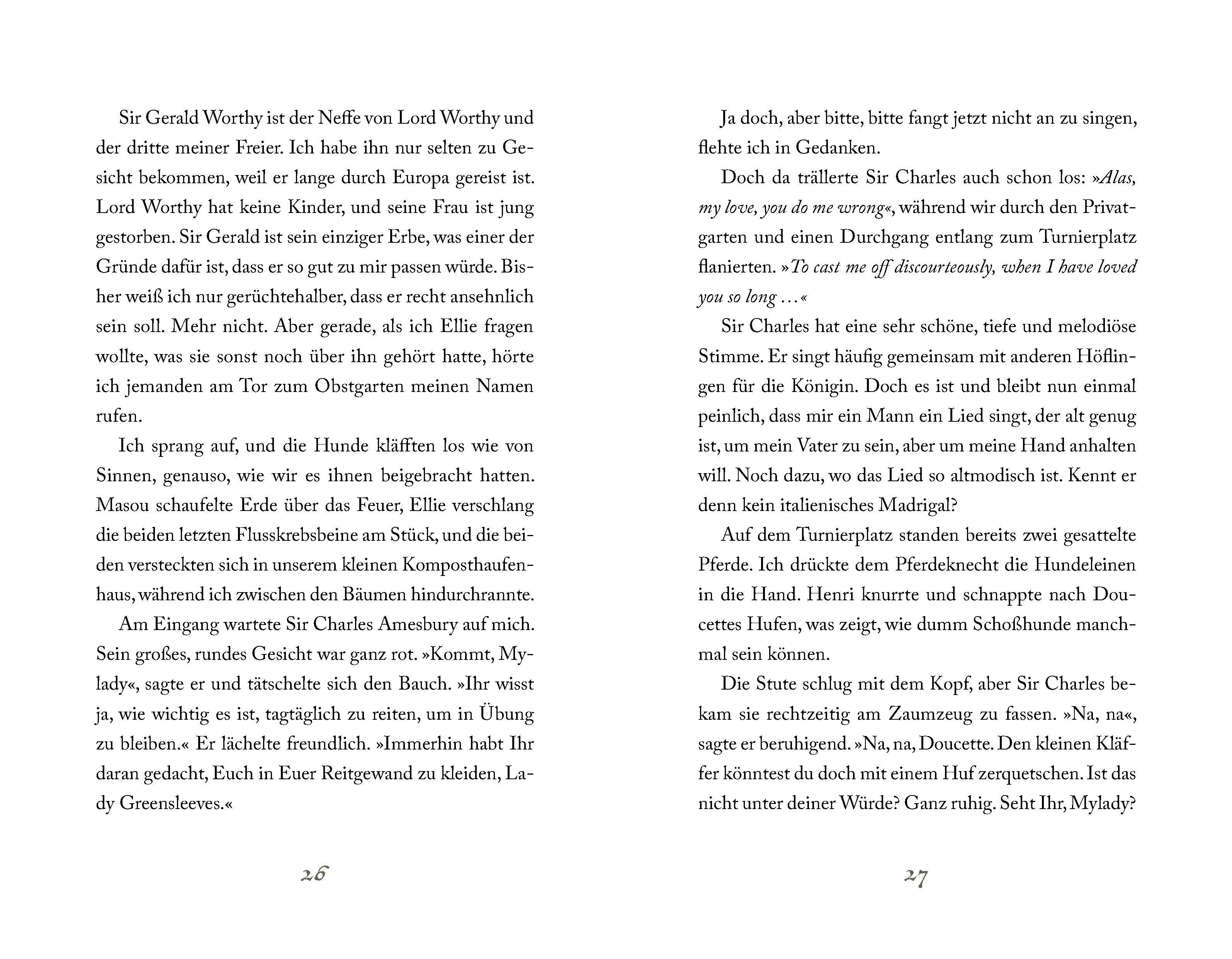 Beispielinhalt (Bild) Lady Grace Mysteries