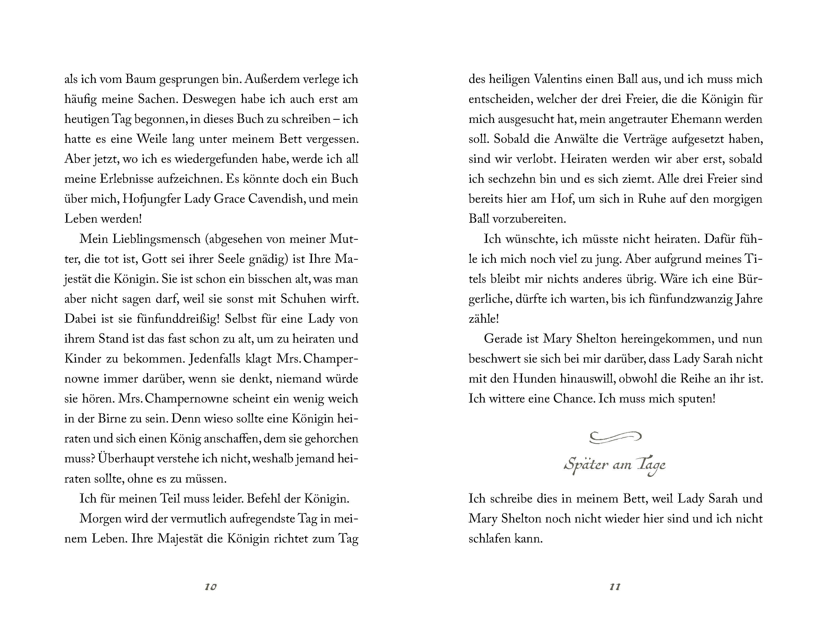 Beispielinhalt (Bild) Lady Grace Mysteries