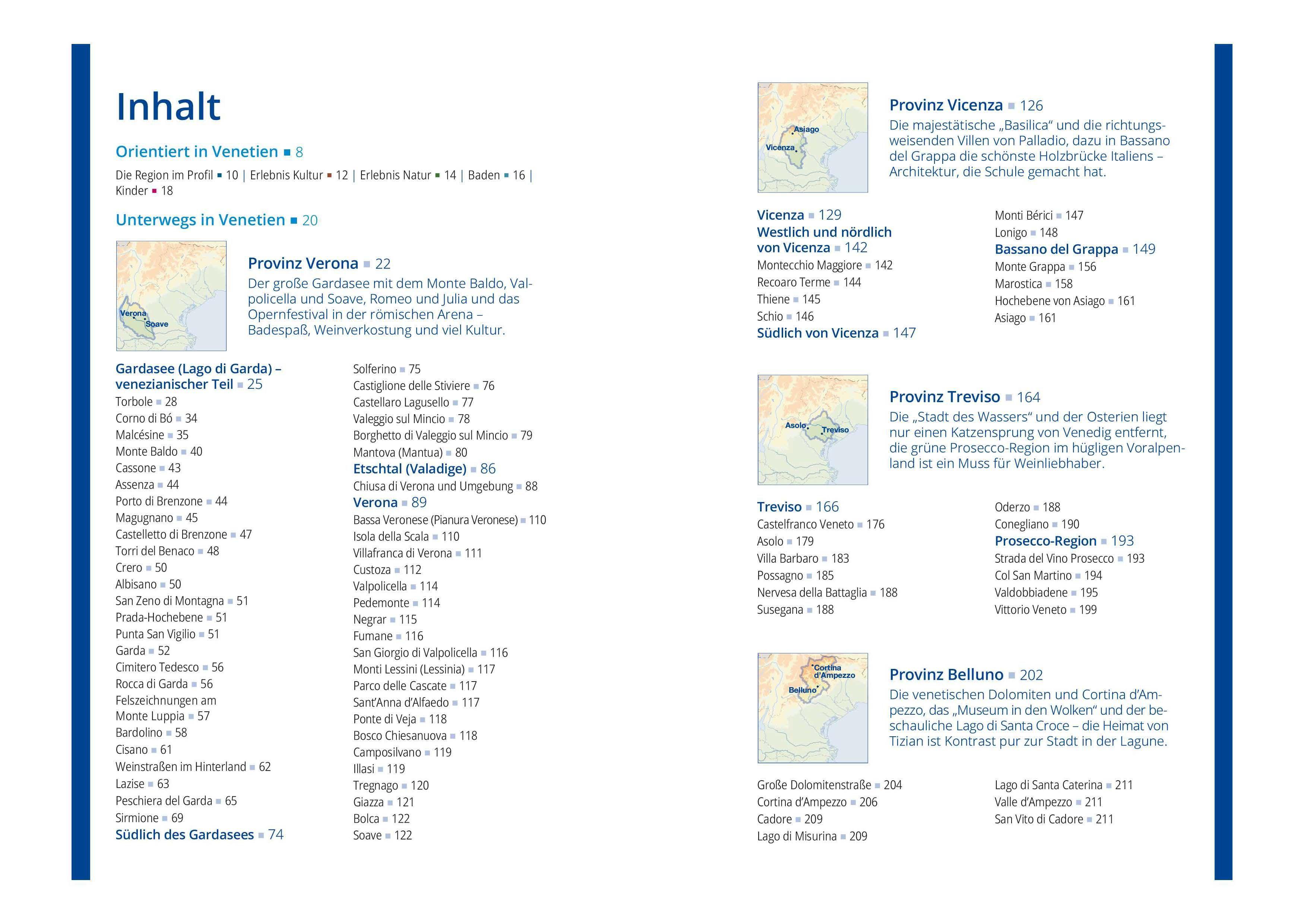 Beispielinhalt (Bild) MICHAEL MÜLLER REISEFÜHRER Venetien