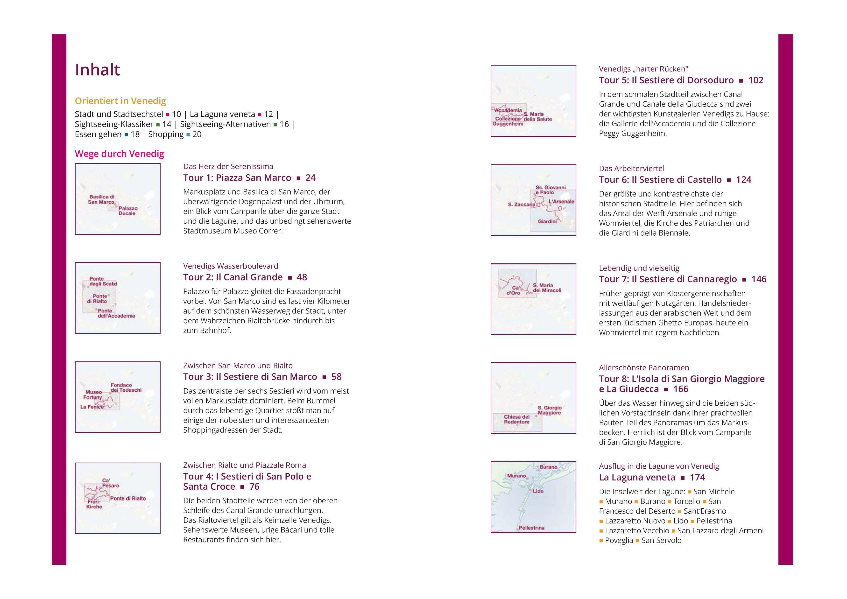 Beispielinhalt (Bild) MICHAEL MÜLLER REISEFÜHRER Venedig MM-City