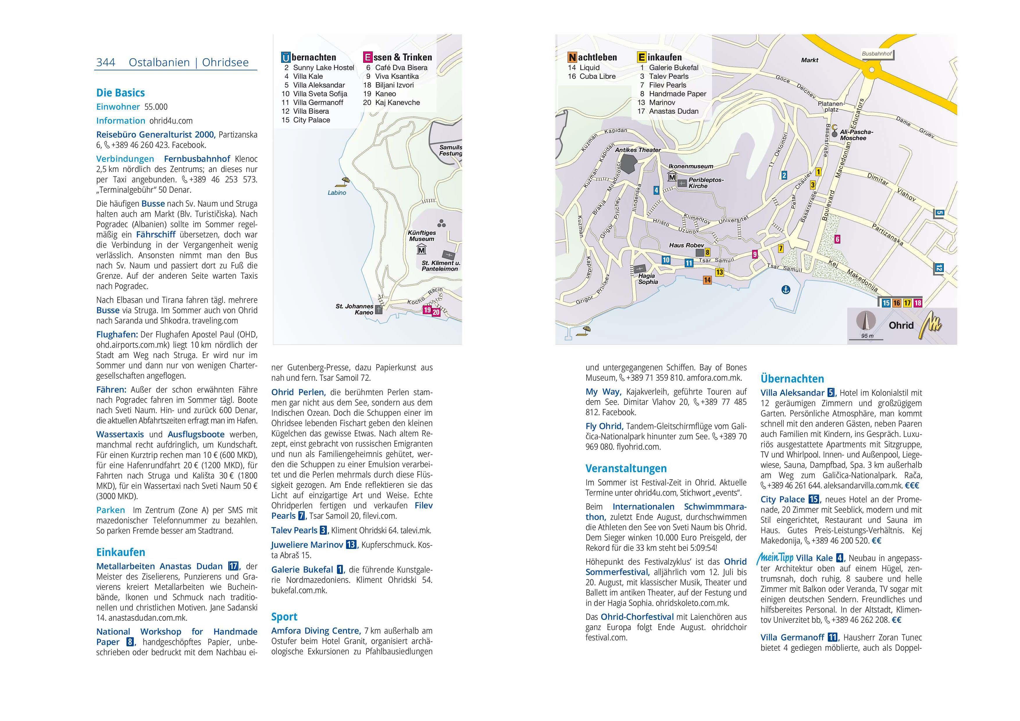 Beispielinhalt (Bild) MICHAEL MÜLLER REISEFÜHRER Albanien