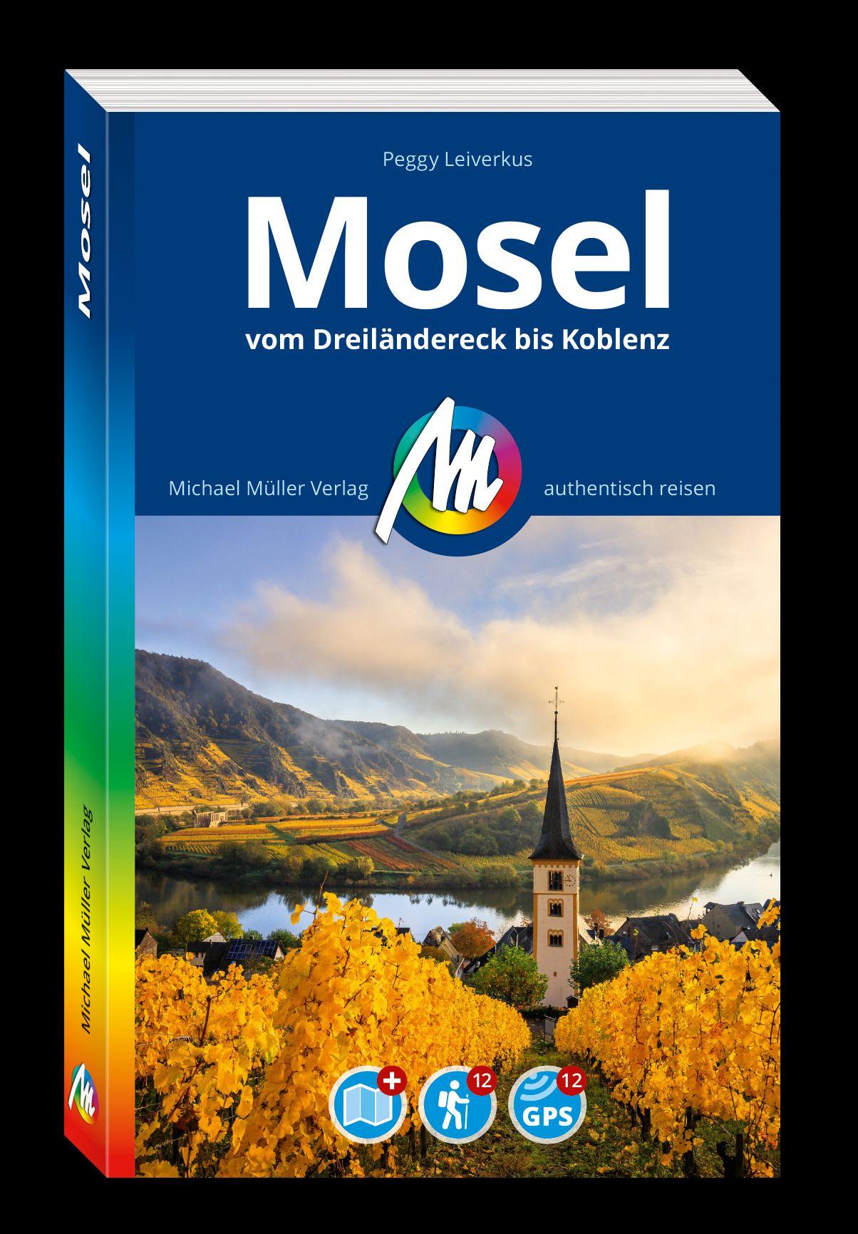 Vorderes Coverbild MICHAEL MÜLLER REISEFÜHRER Mosel