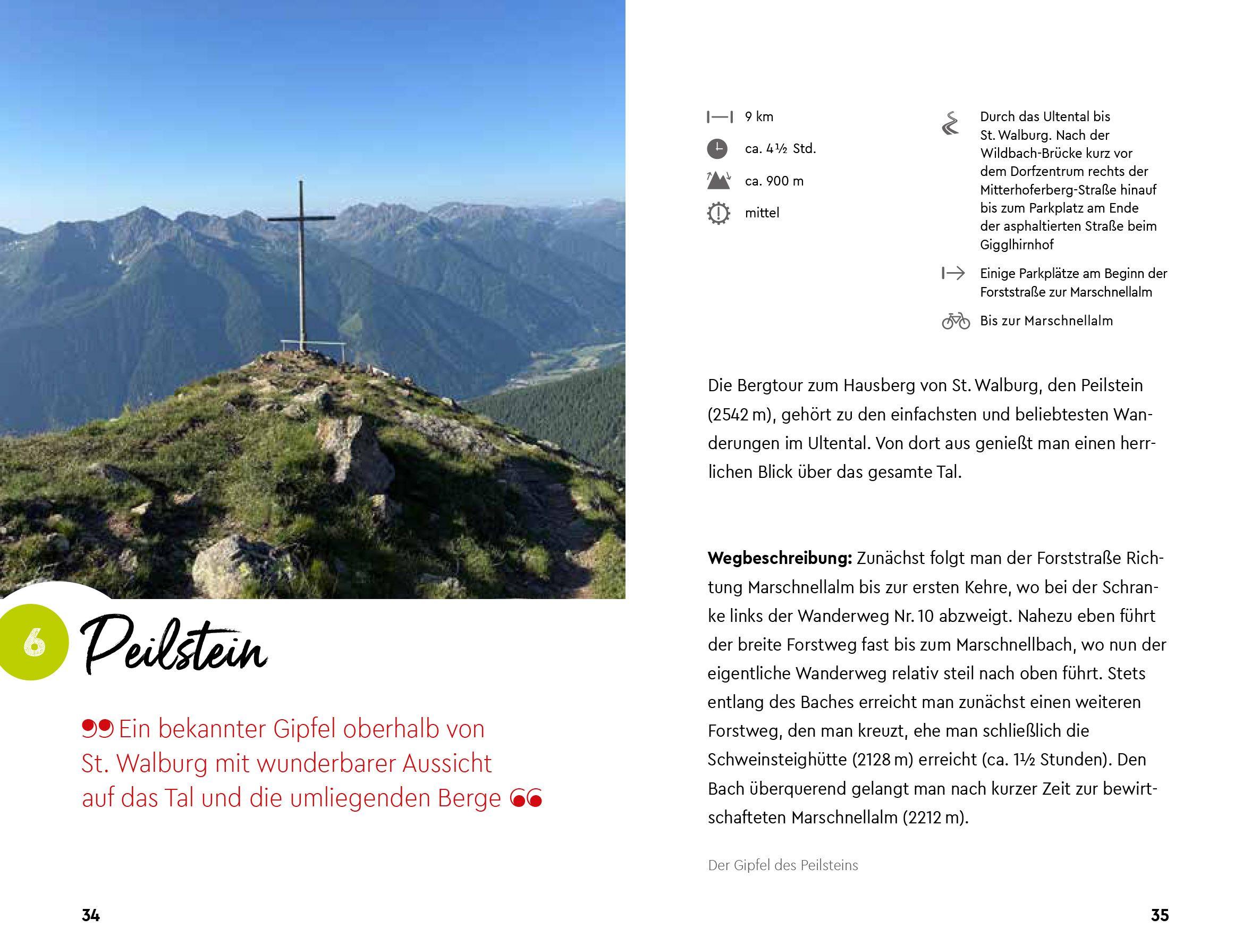 Beispielinhalt (Bild) Einfach Südtirol: Bergwanderparadies Ultental