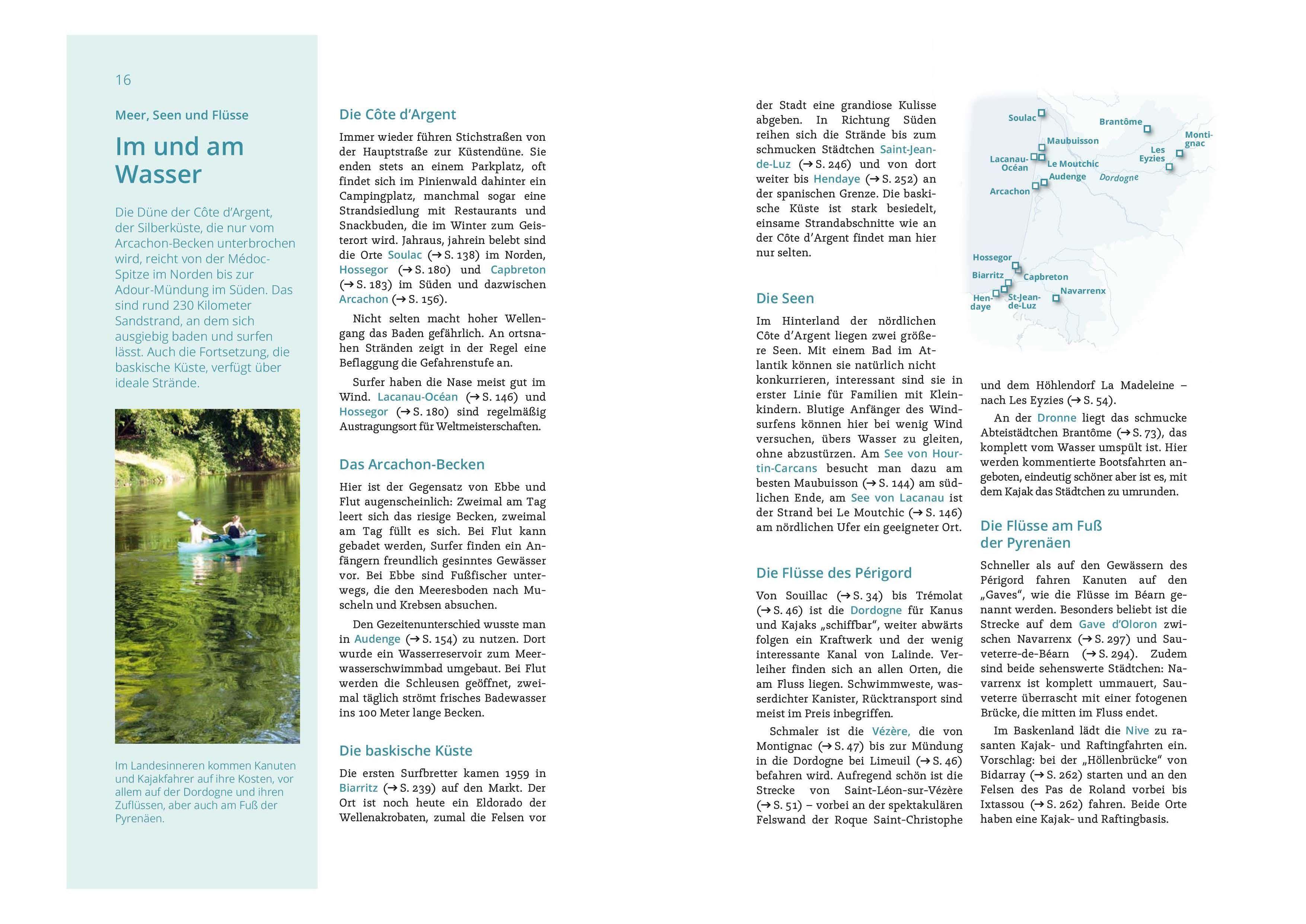 Beispielinhalt (Bild) MICHAEL MÜLLER REISEFÜHRER Südwestfrankreich