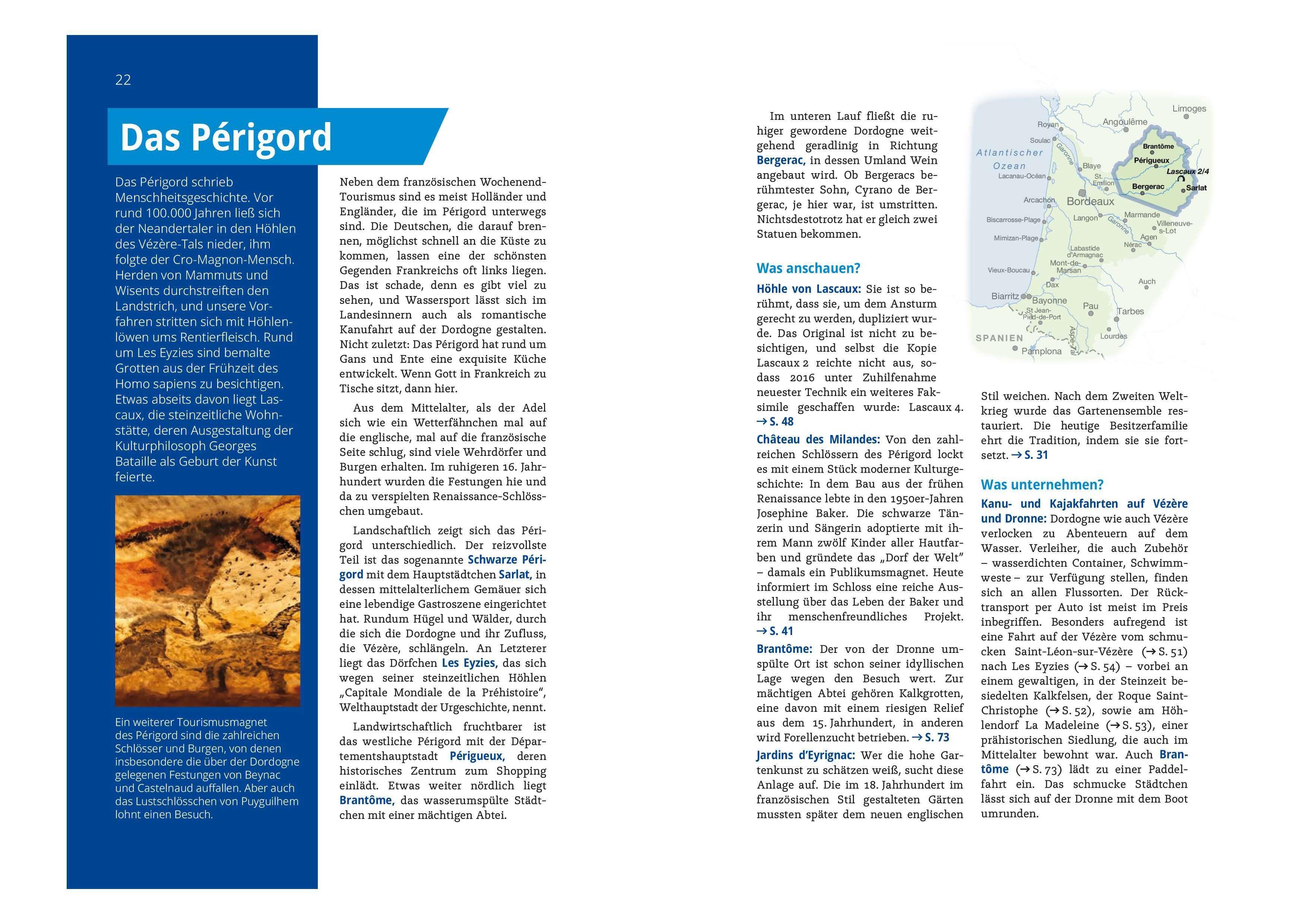 Beispielinhalt (Bild) MICHAEL MÜLLER REISEFÜHRER Südwestfrankreich