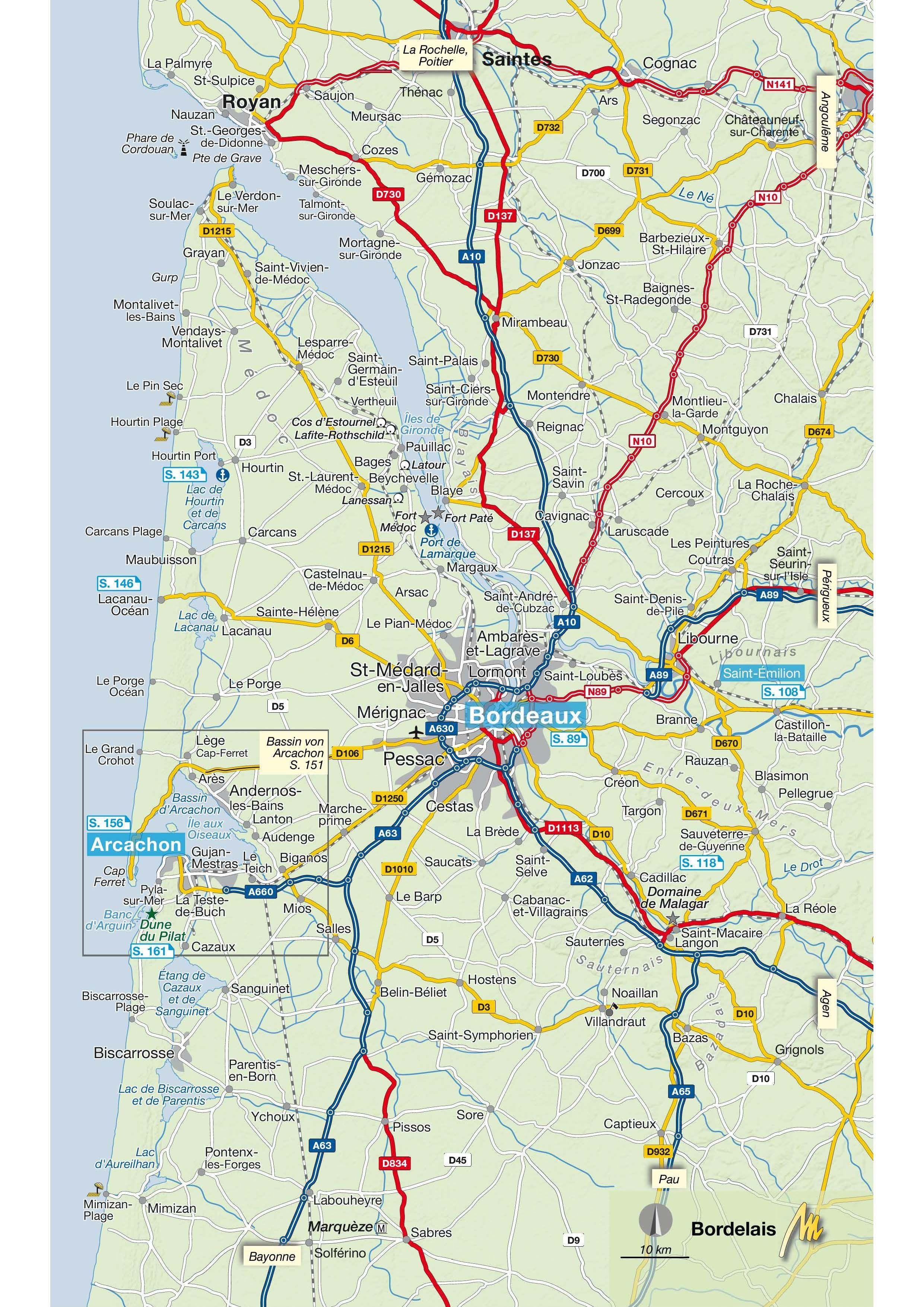 Beispielinhalt (Bild) MICHAEL MÜLLER REISEFÜHRER Südwestfrankreich