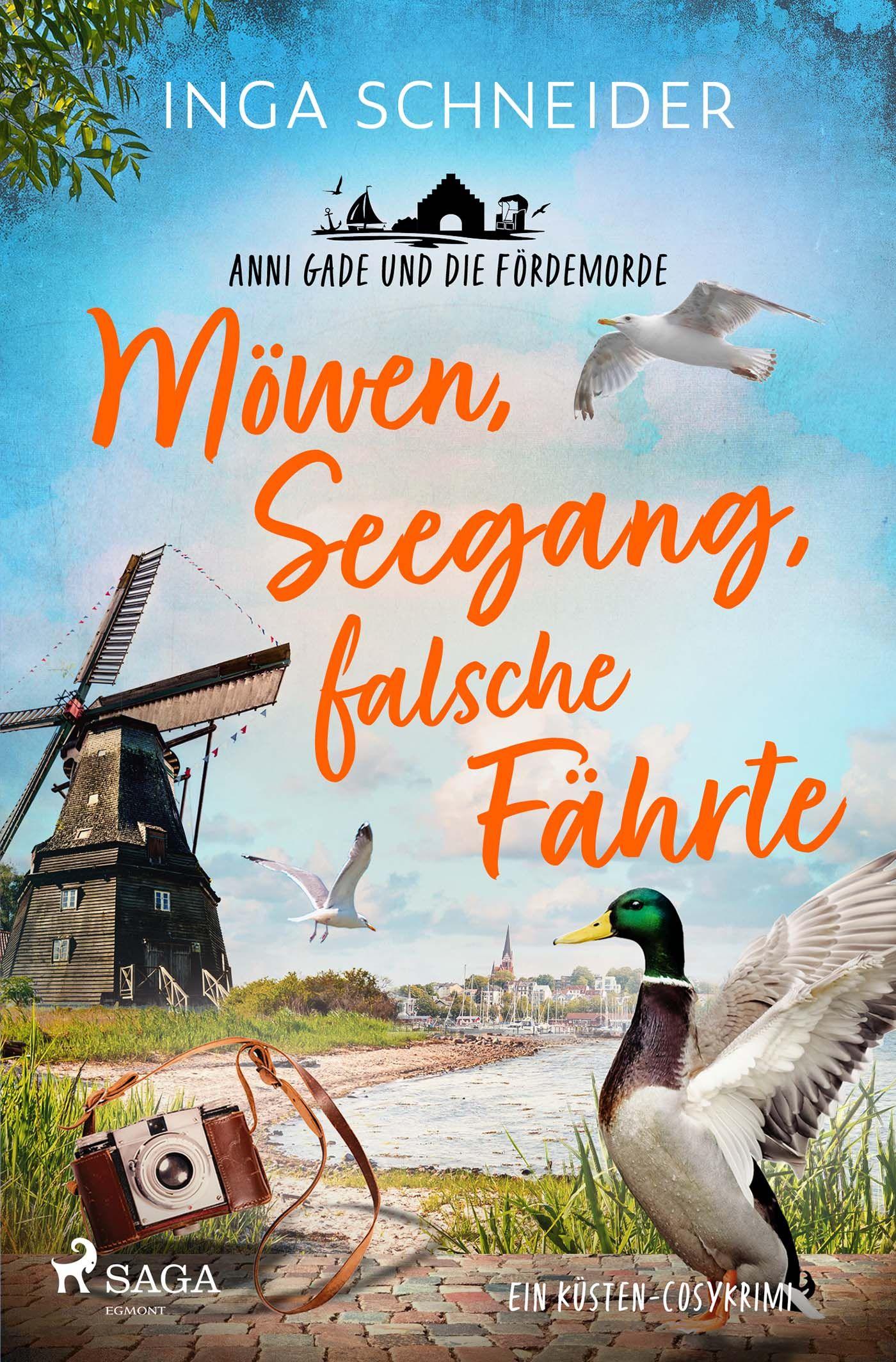 Vorderes Coverbild Möwen, Seegang, falsche Fährte - Anni Gade und die Fördemorde