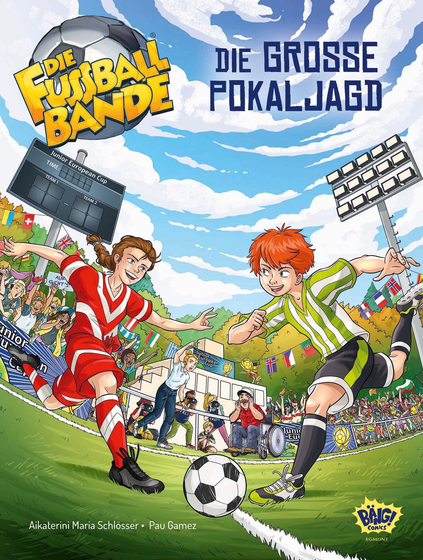 Vorderes Coverbild DIE FUSSBALLBANDE - Der Comic