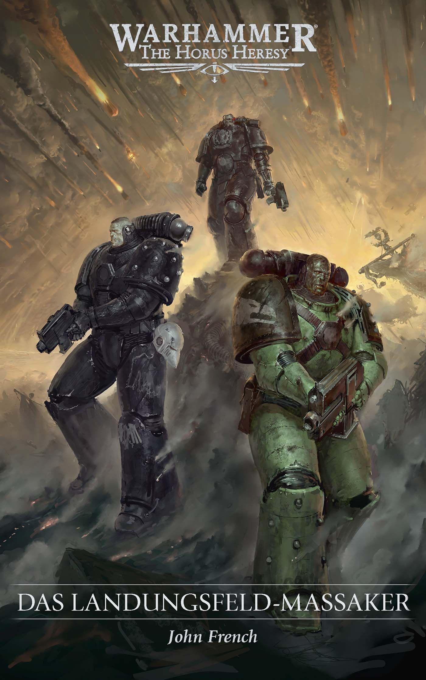 Vorderes Coverbild The Horus Heresy - Das Landungsfeld-Massaker