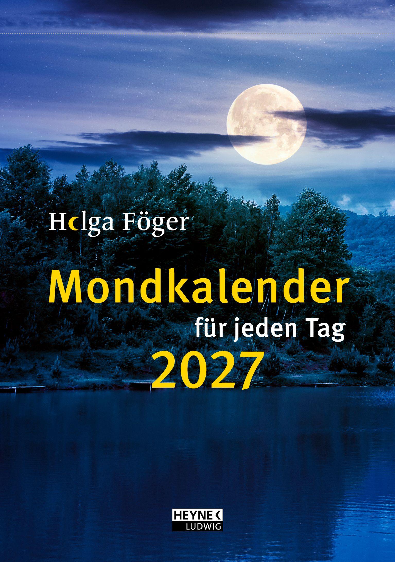 Vorderes Coverbild Mondkalender für jeden Tag 2027