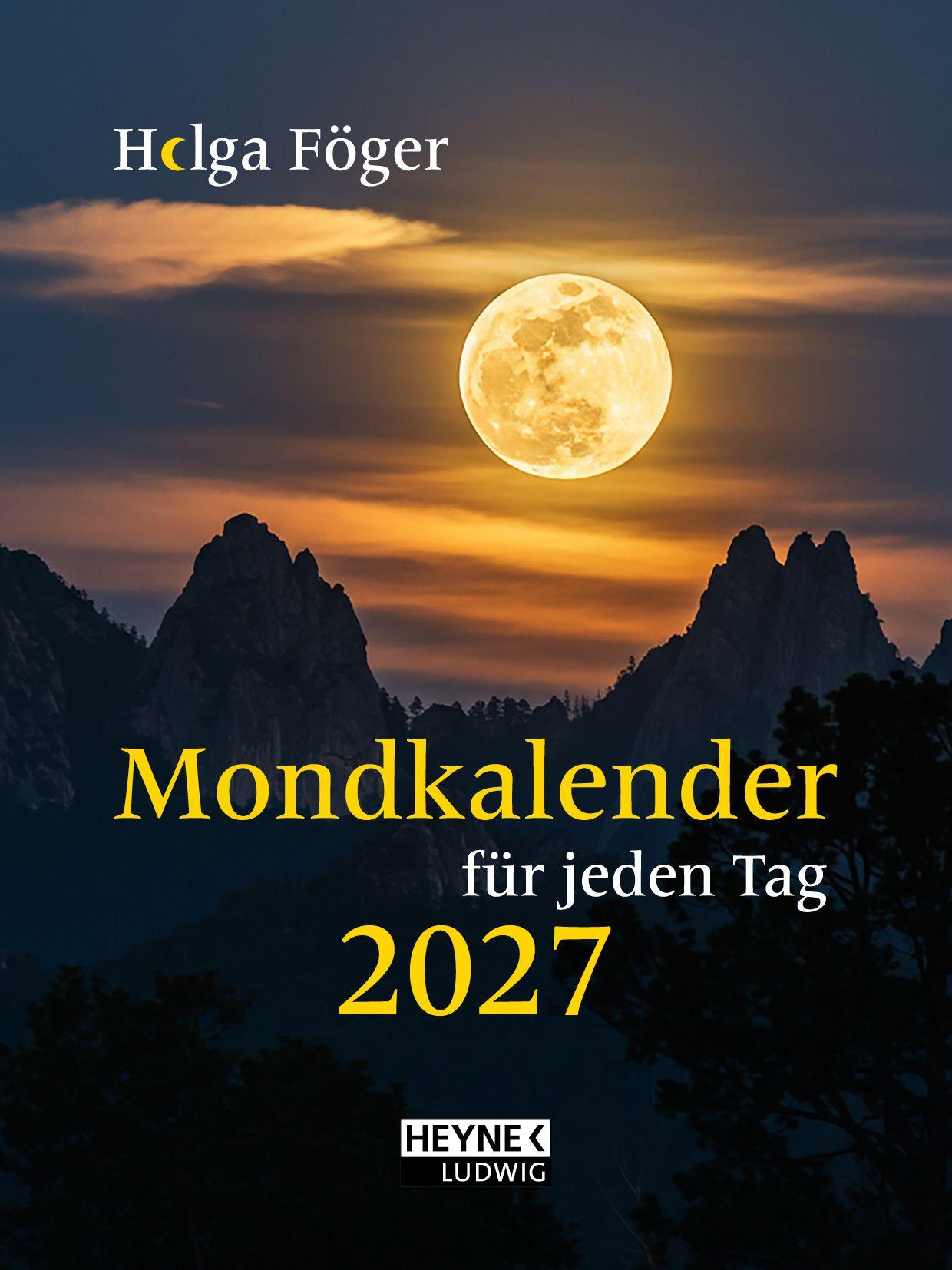 Vorderes Coverbild Mondkalender für jeden Tag 2027