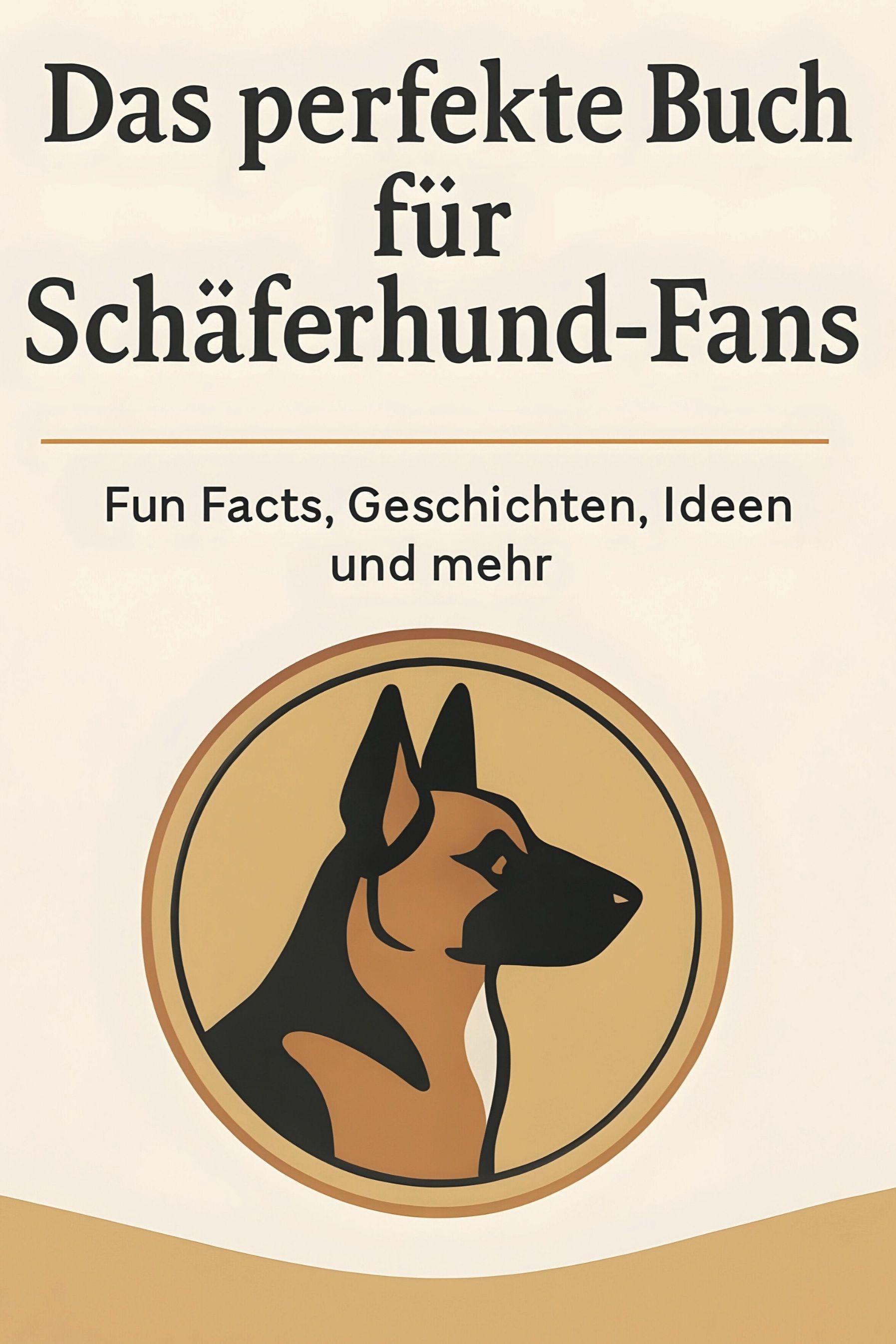 Vorderes Coverbild Das perfekte Buch für Schäferhund-Fans