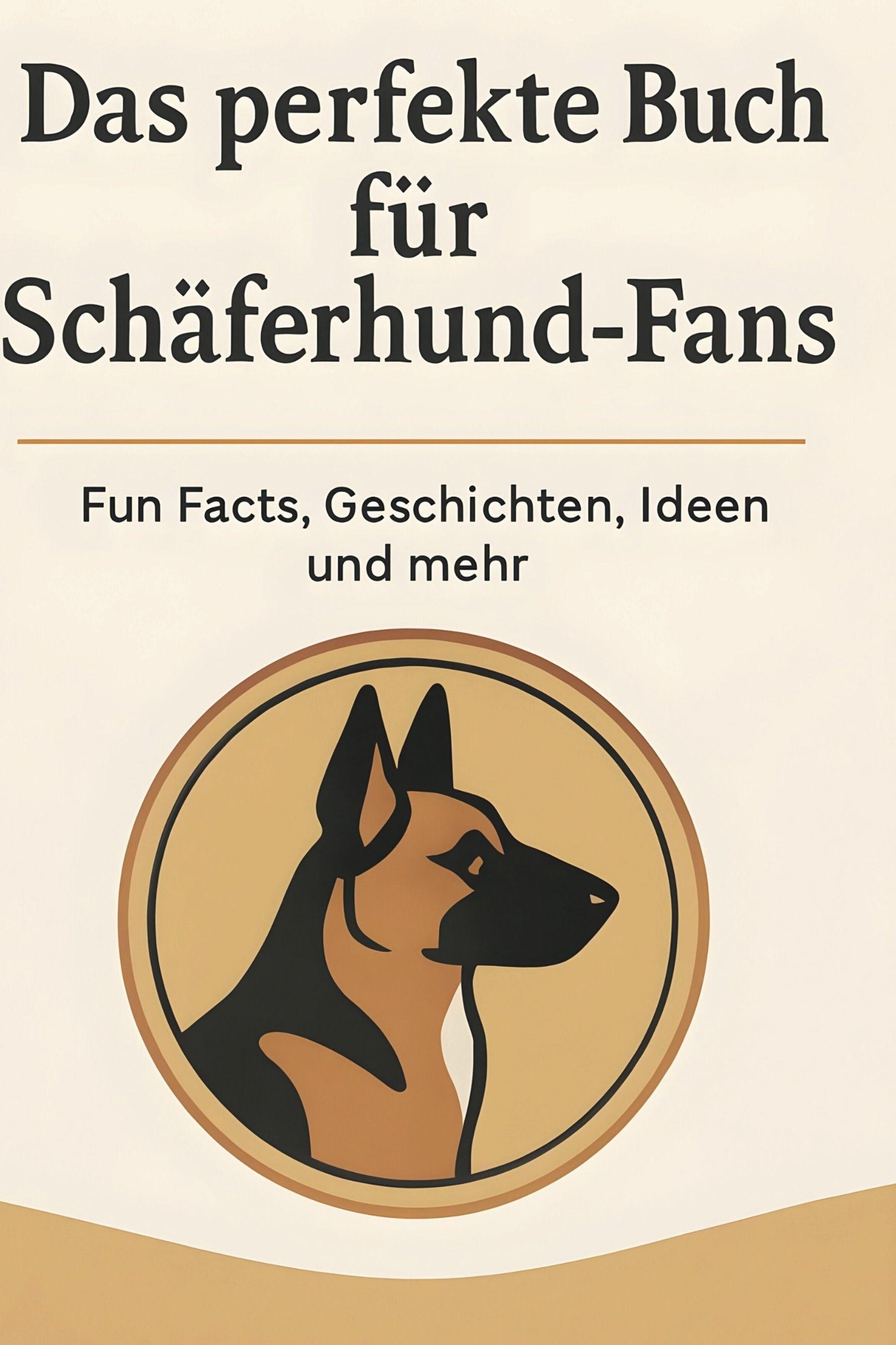 Vorderes Coverbild Das perfekte Buch für Schäferhund-Fans