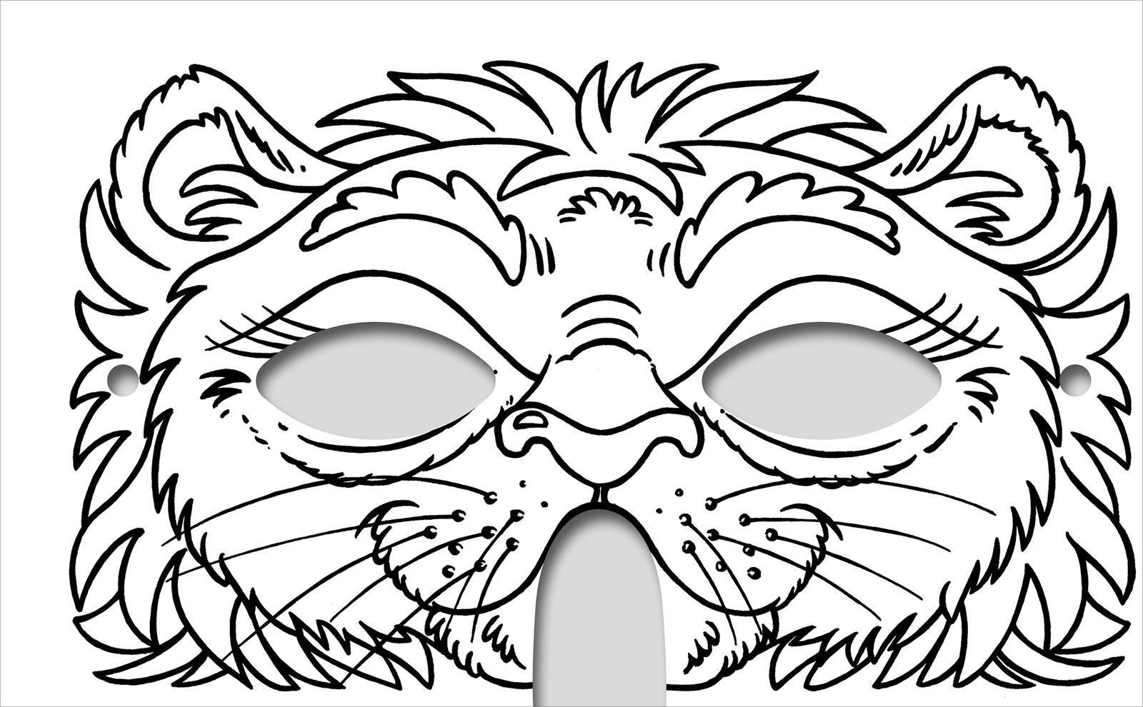 Beispielinhalt (Bild) Diamantmasken - Tiere