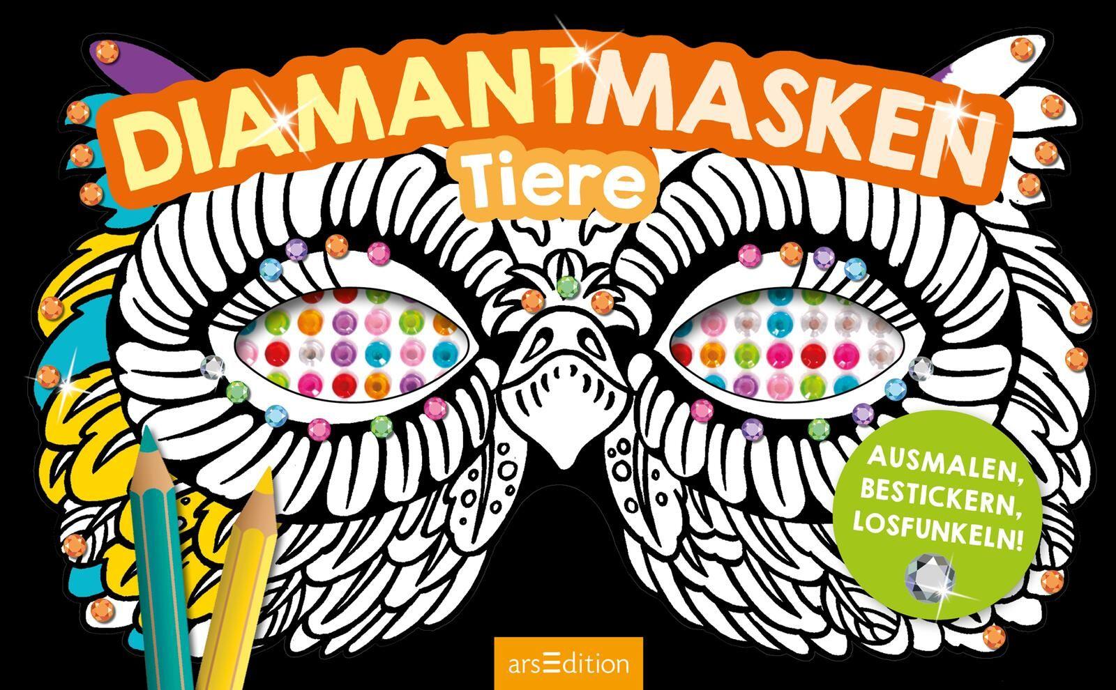 Beispielinhalt (Bild) Diamantmasken - Tiere