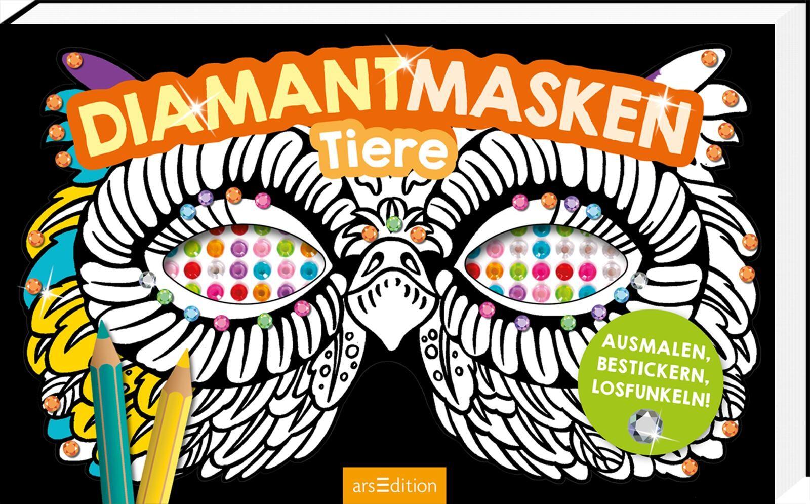 Vorderes Coverbild Diamantmasken - Tiere