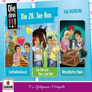 Vorderes Coverbild DIe drei !!! 3er Box - Folgen 84-86