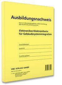 Vorderes Coverbild Ausbildungsnachweis Elektroniker/Elektronikerin für Gebäudesystemintegration
