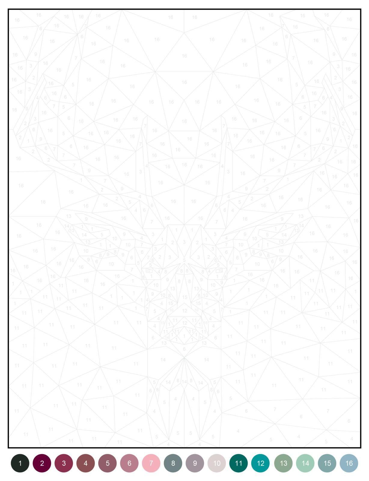 Beispielinhalt (Bild) Colourmetrics - Das Malbuch voller geometrischer Formen