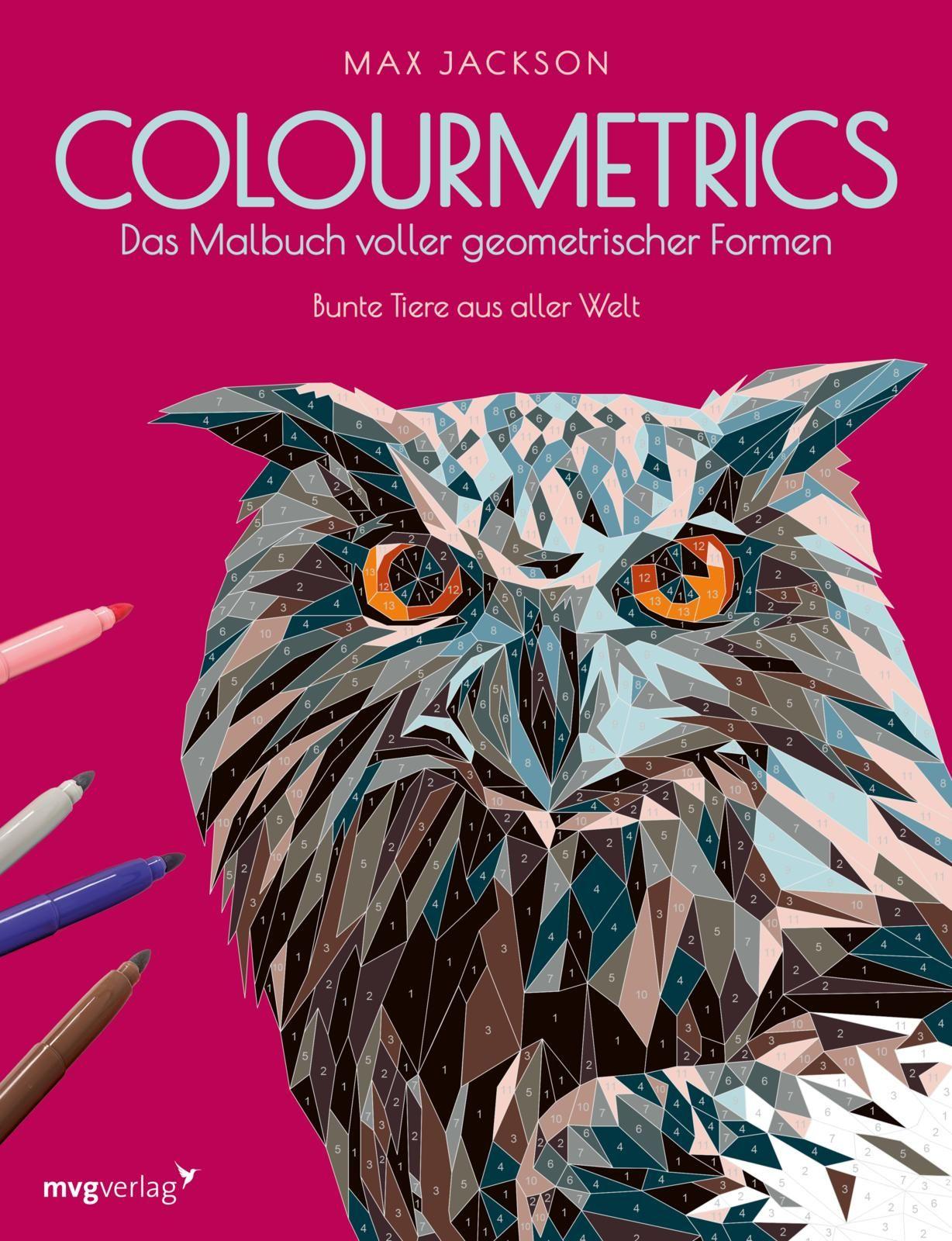 Vorderes Coverbild Colourmetrics - Das Malbuch voller geometrischer Formen