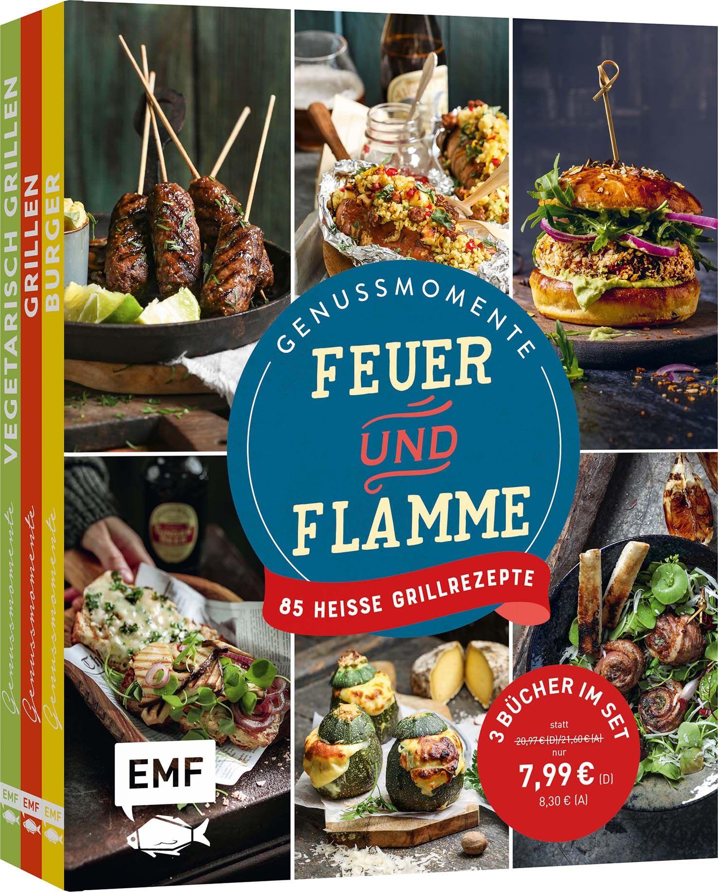 Vorderes Coverbild Genussmomente: Feuer und Flamme