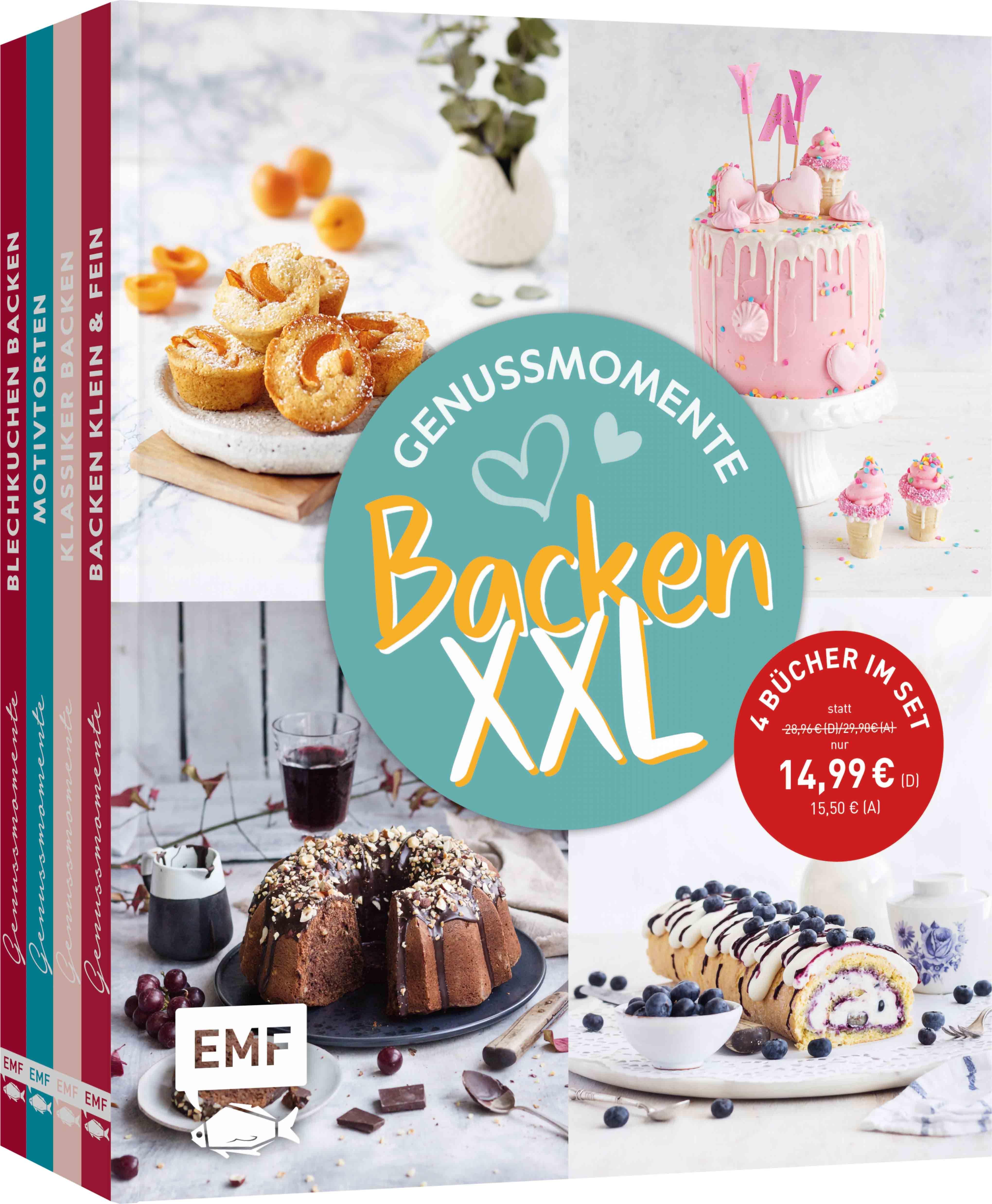 Vorderes Coverbild Genussmomente: Backen XXL