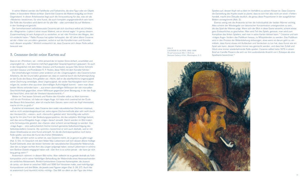 Beispielinhalt (Bild) Paul Cezanne - Wegbereiter der Moderne | Ausstellungskatalog zur Fondation Beyeler | Form, Farbe, Licht - Spätwerk, Stillleben, Landschaften, Porträts