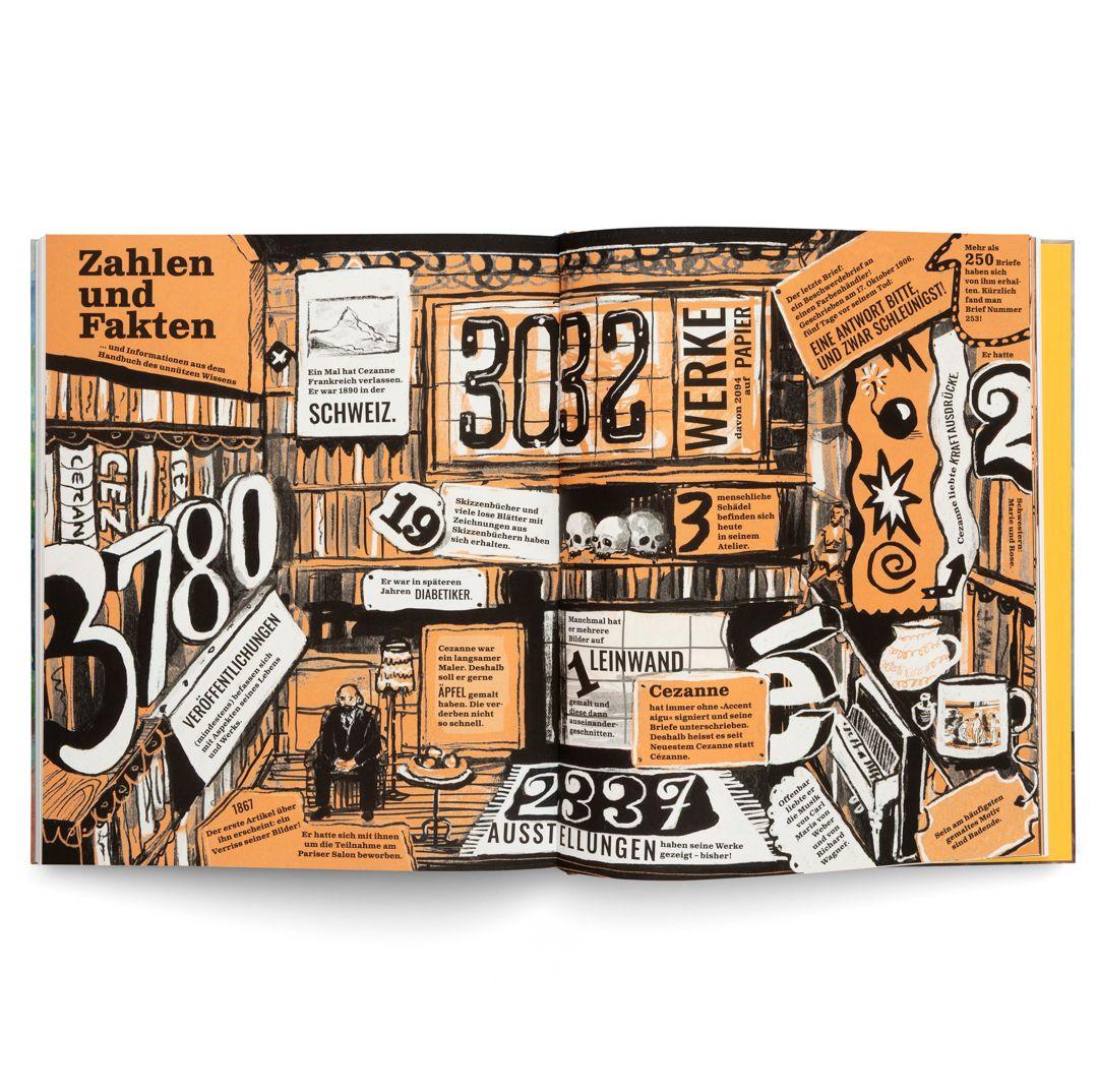 Beispielinhalt (Bild) Paul Cezanne - Wegbereiter der Moderne | Ausstellungskatalog zur Fondation Beyeler | Form, Farbe, Licht - Spätwerk, Stillleben, Landschaften, Porträts