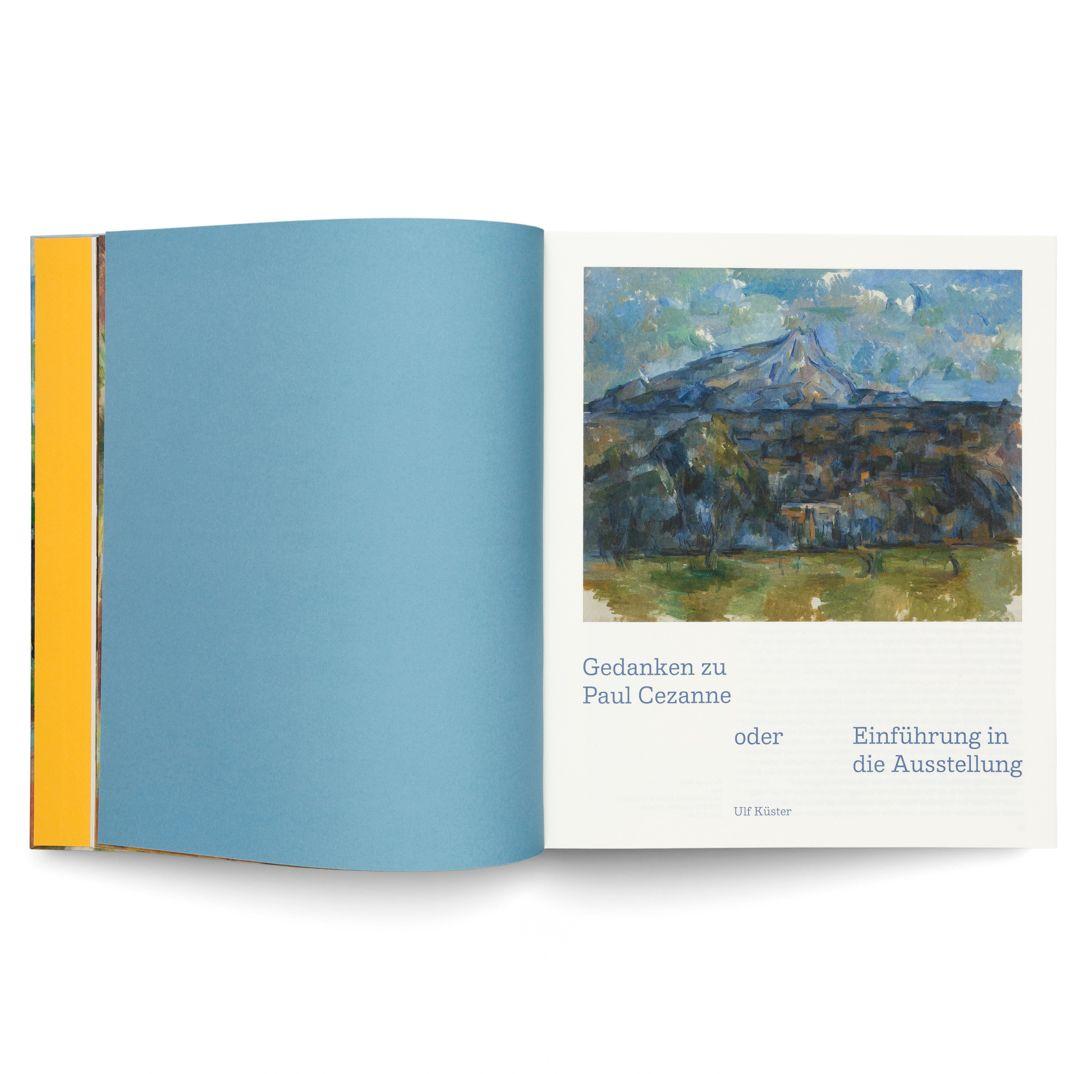 Beispielinhalt (Bild) Paul Cezanne - Wegbereiter der Moderne | Ausstellungskatalog zur Fondation Beyeler | Form, Farbe, Licht - Spätwerk, Stillleben, Landschaften, Porträts
