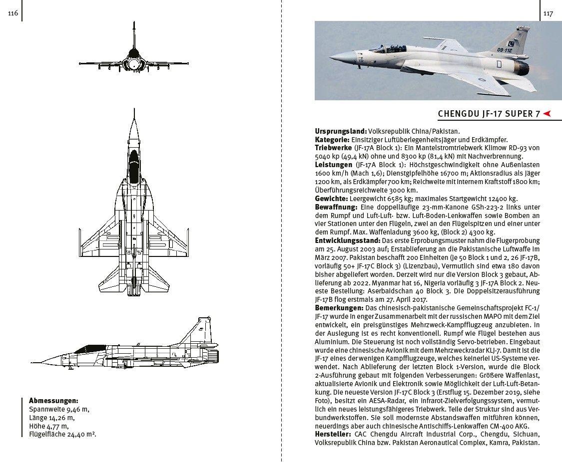 Beispielinhalt (Bild) Flugzeuge der Welt 2026