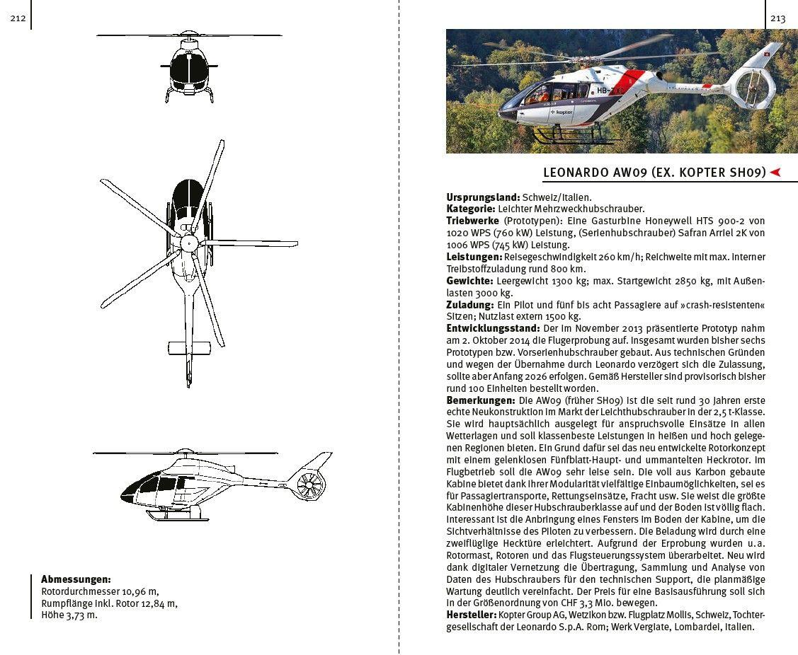Beispielinhalt (Bild) Flugzeuge der Welt 2026