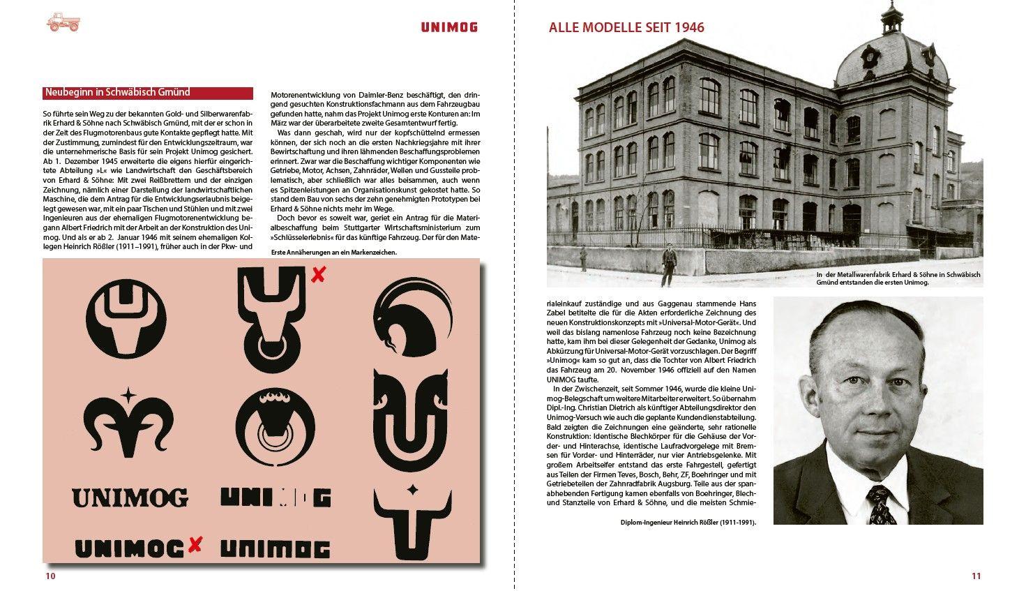 Beispielinhalt (Bild) Unimog