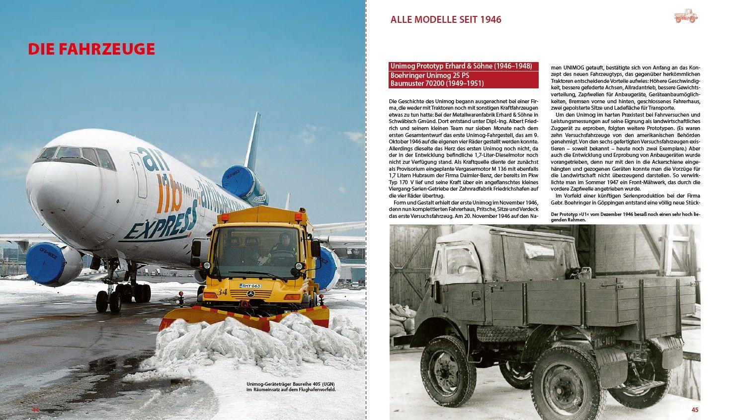 Beispielinhalt (Bild) Unimog