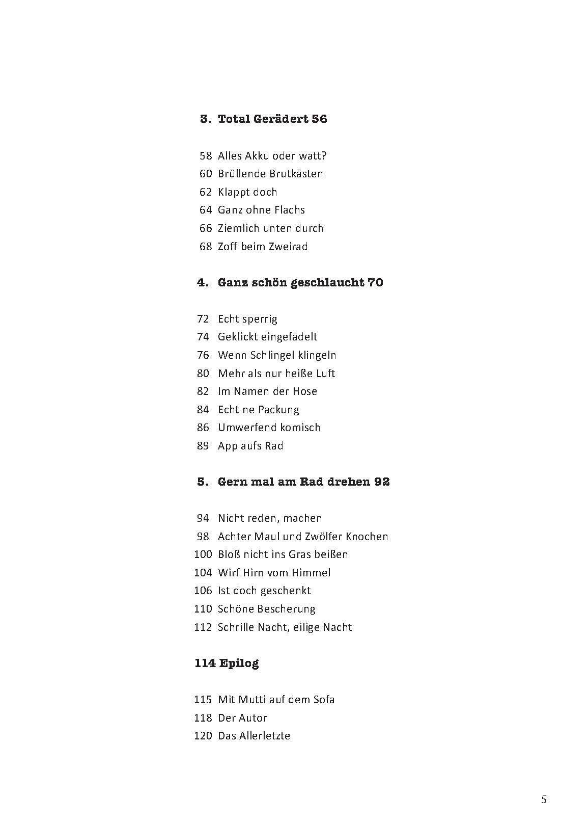 Beispielinhalt (Bild) Nur über meine Speiche