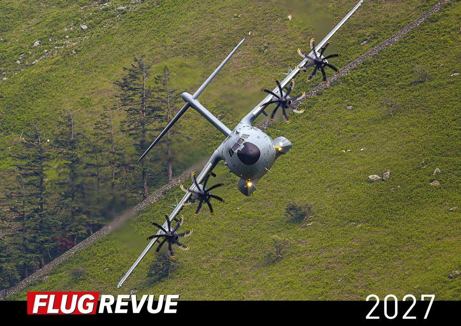 Vorderes Coverbild FLUG REVUE Kalender 2027