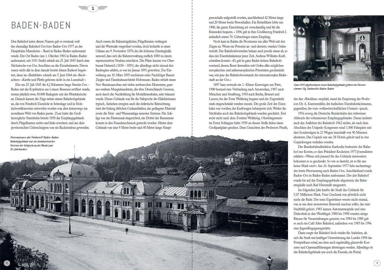 Beispielinhalt (Bild) 100 Bahnhöfe, die man kennen muss